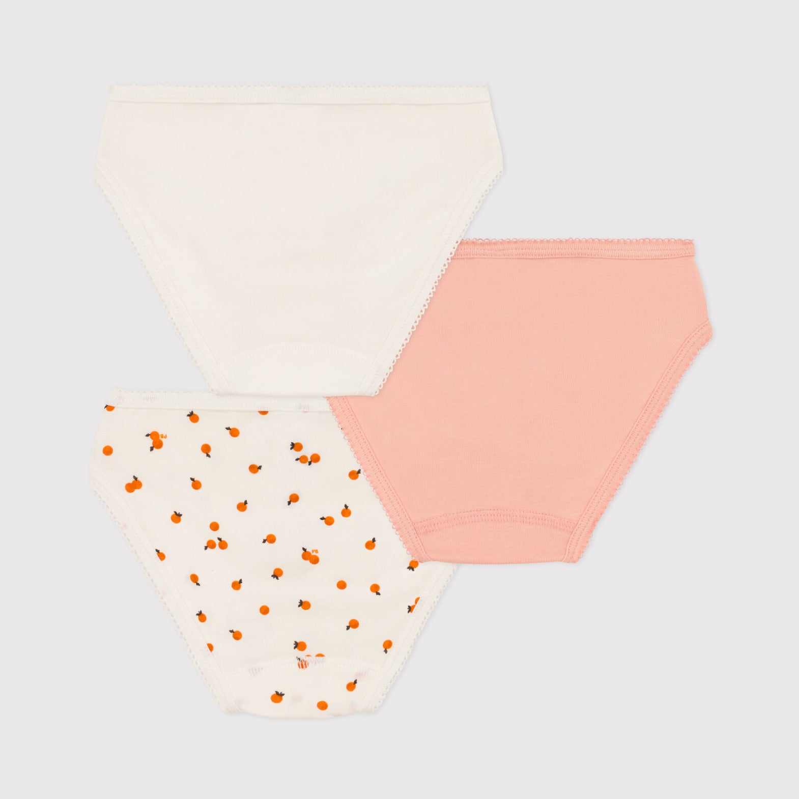 Girls Multicolor Cotton Underwear Set(3 Pack)