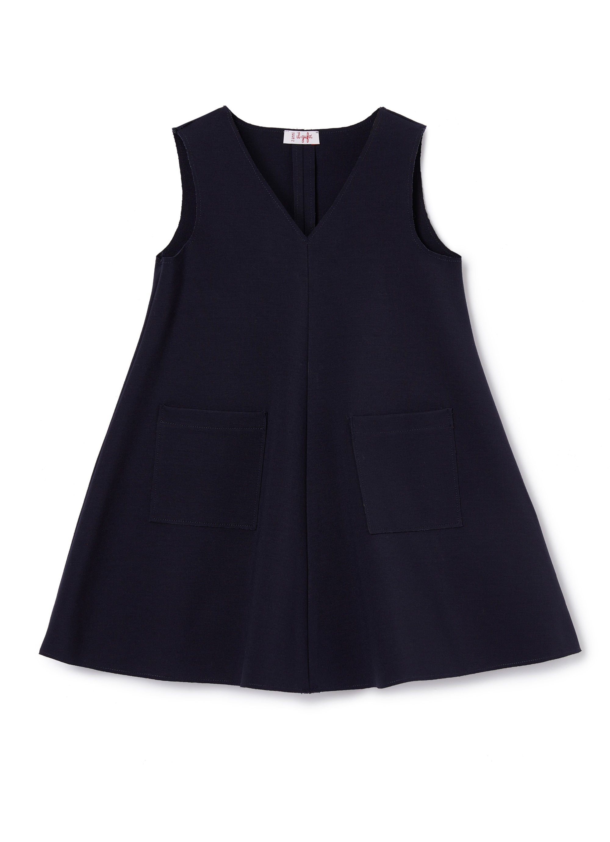 Girls Navy Blue Dress