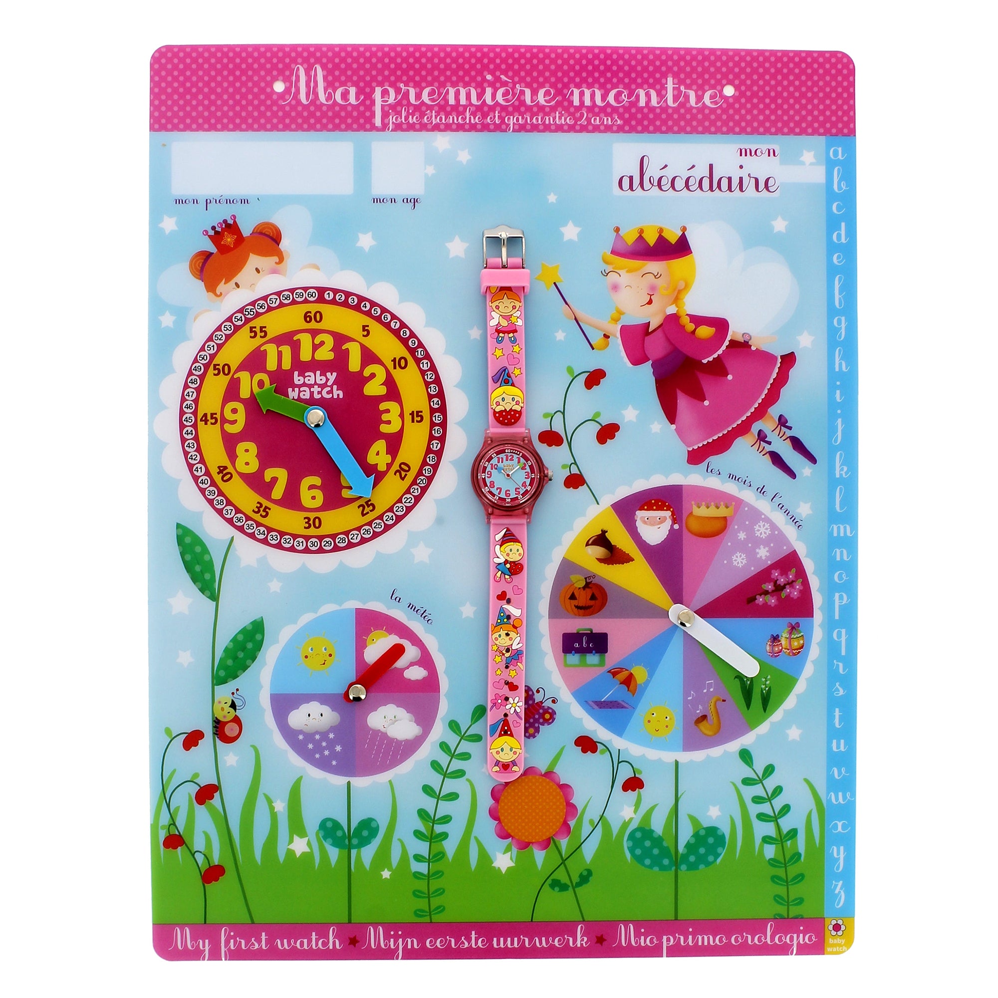Girls Pink Fairy Watch(3-6Y)