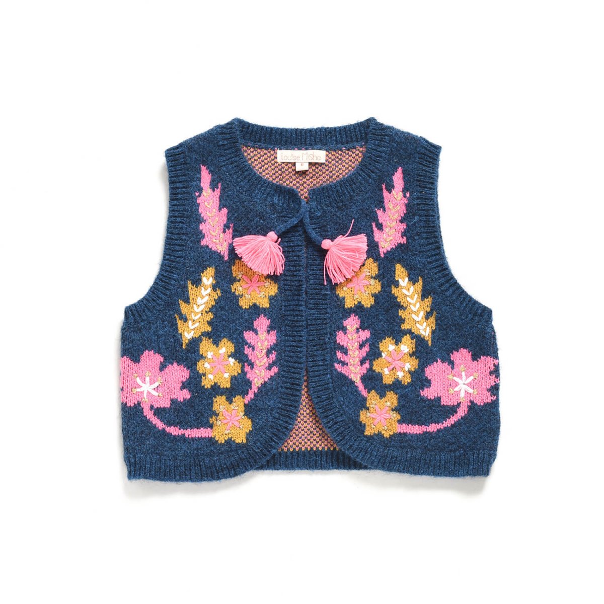 Girls Peacock Gilet