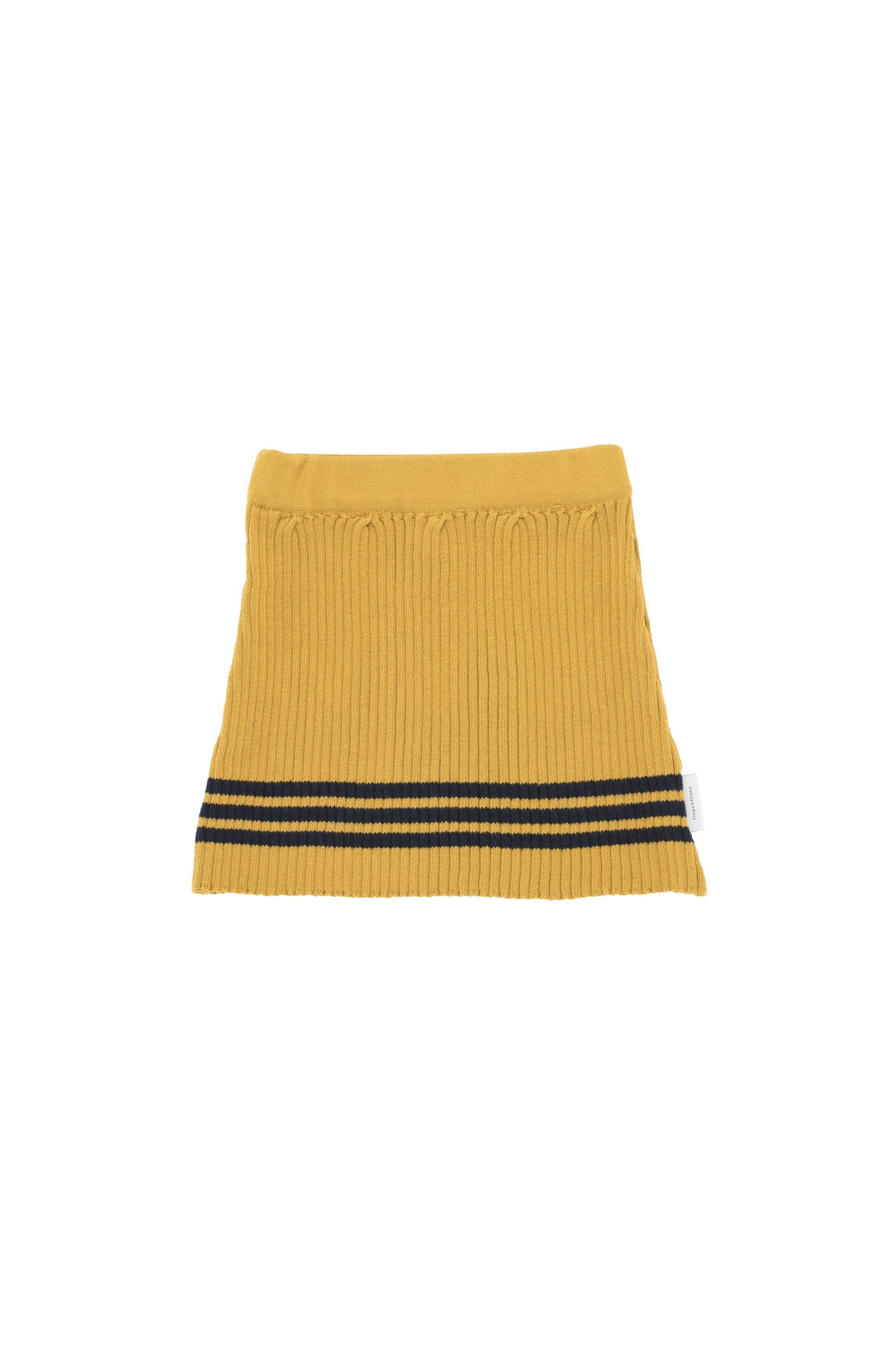 Girls Yellow Cotton Skirt
