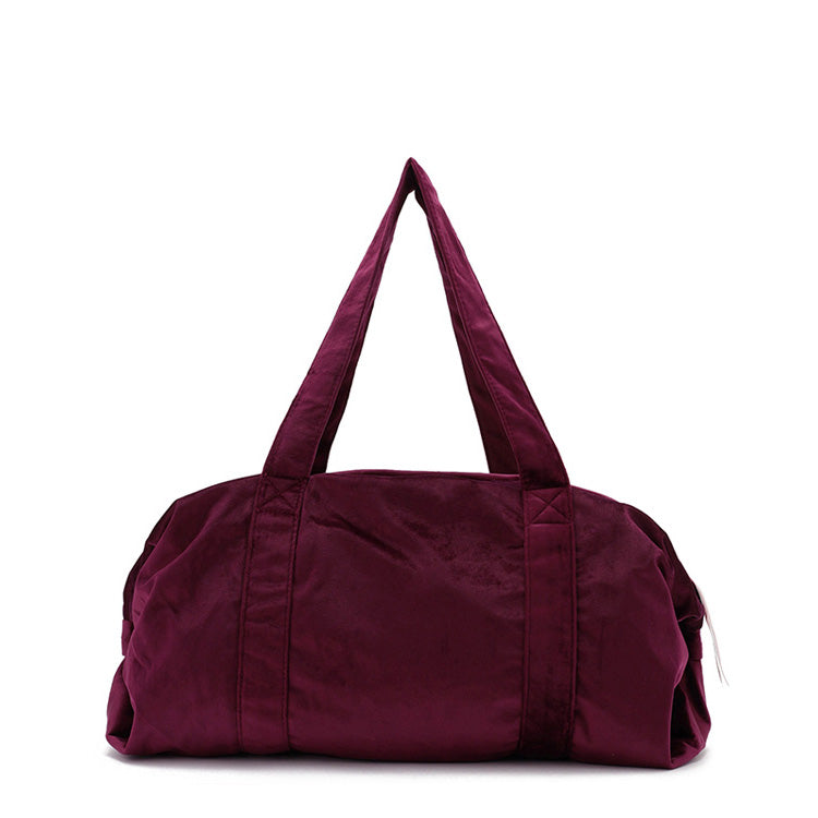Sac de danse classique pour fille rouge foncé avec logo (taille L)