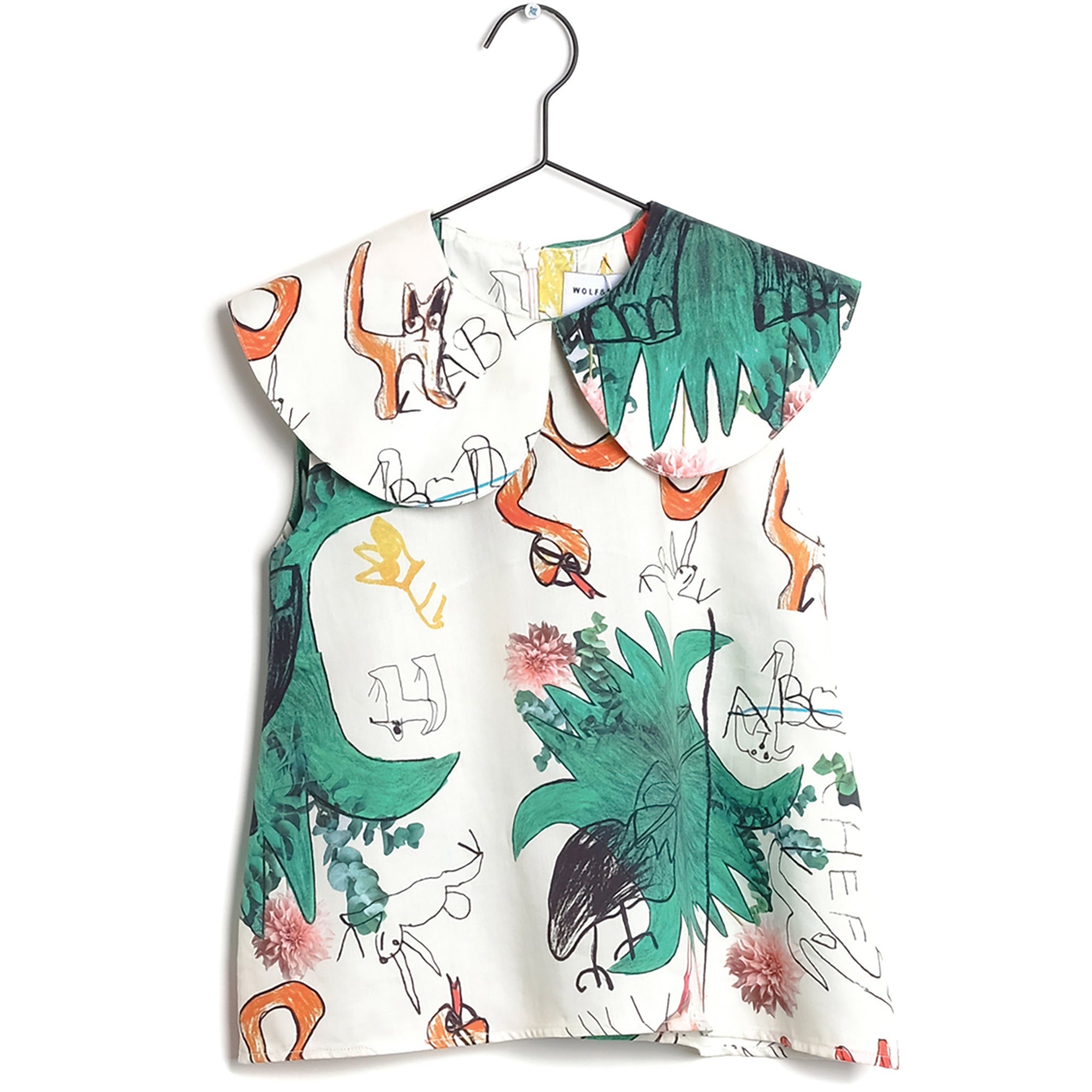 Girls Printed Cotton Shirt