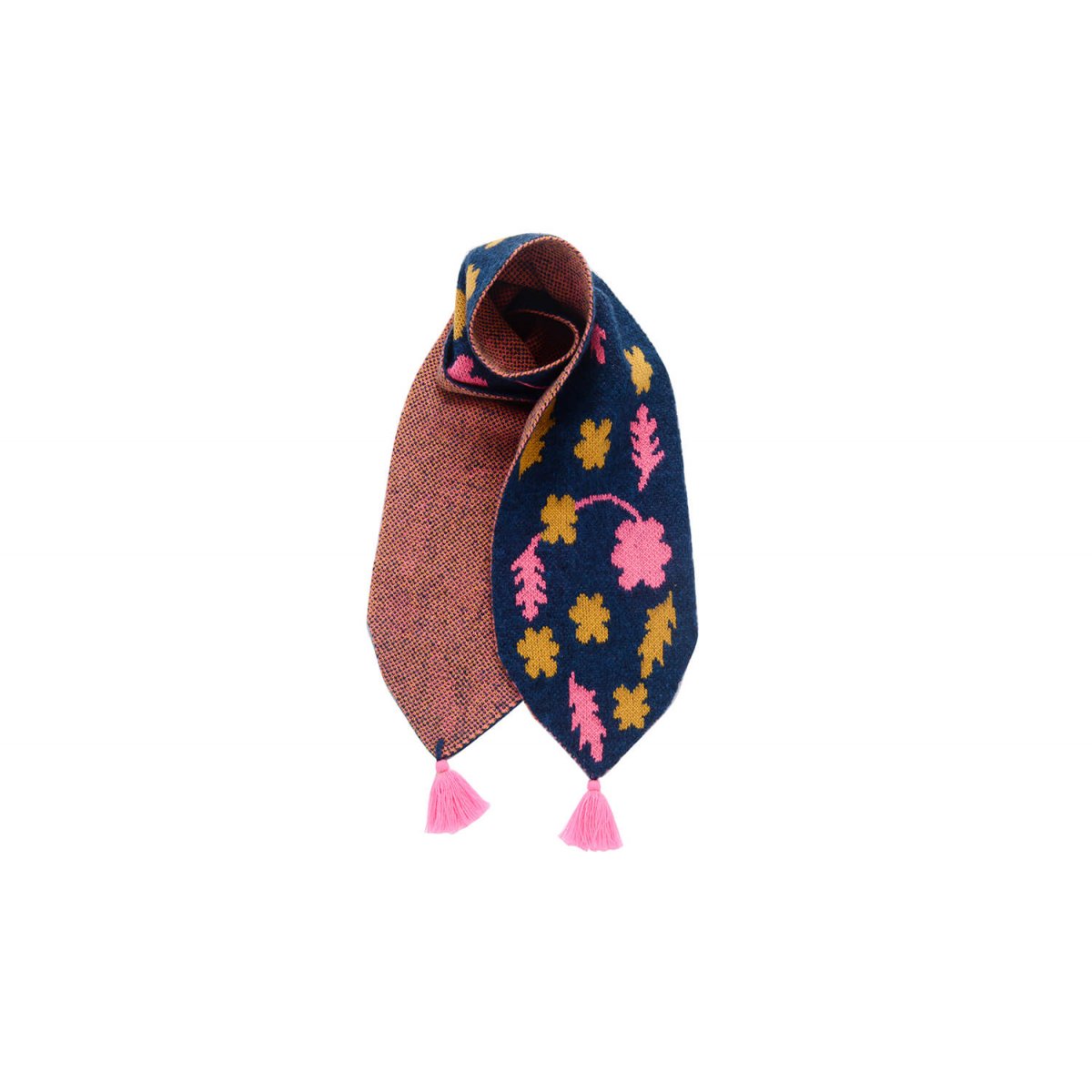 Baby Girls Peacock Scarf