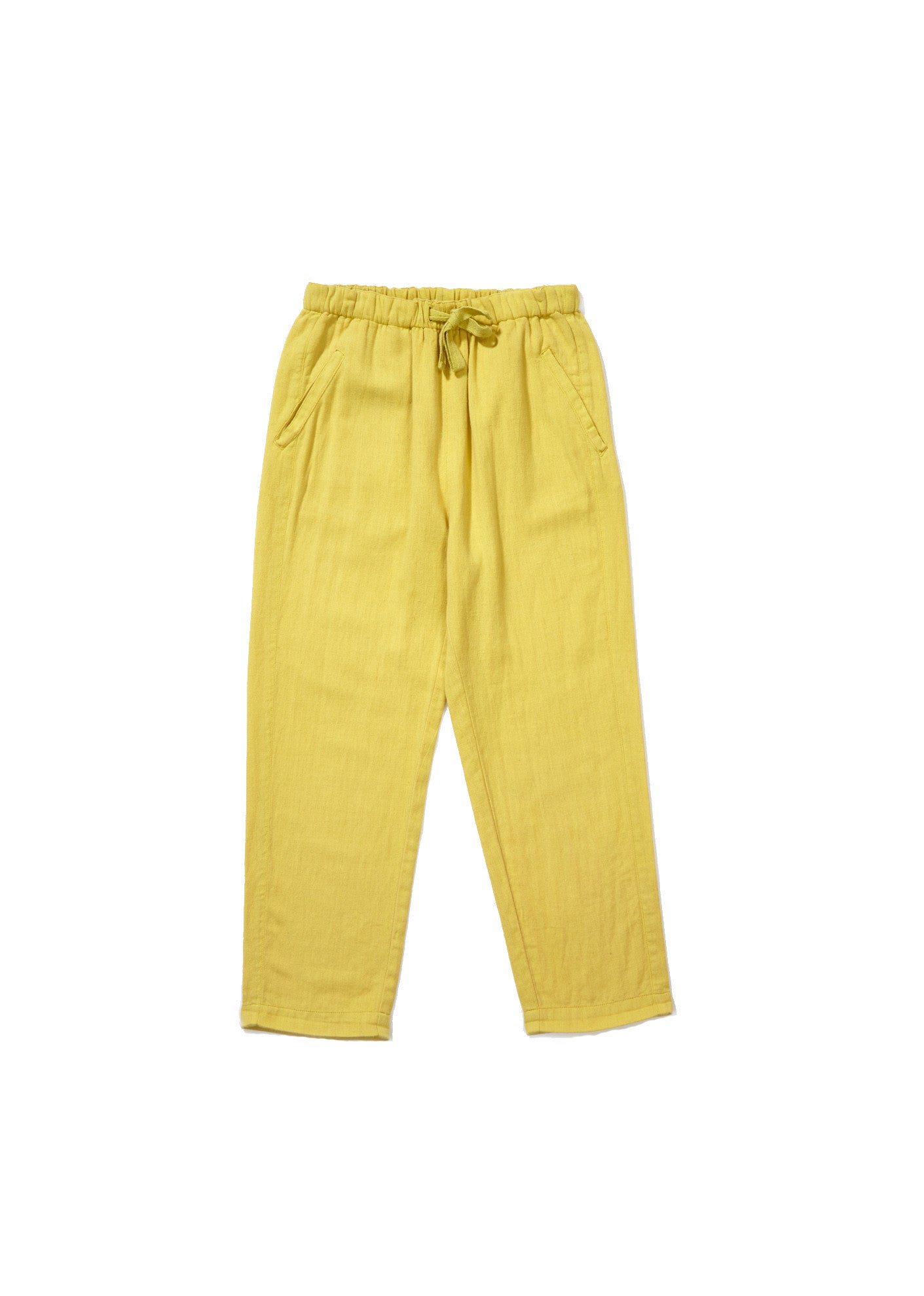 Baby Mustard Yellow Cotton Trousers