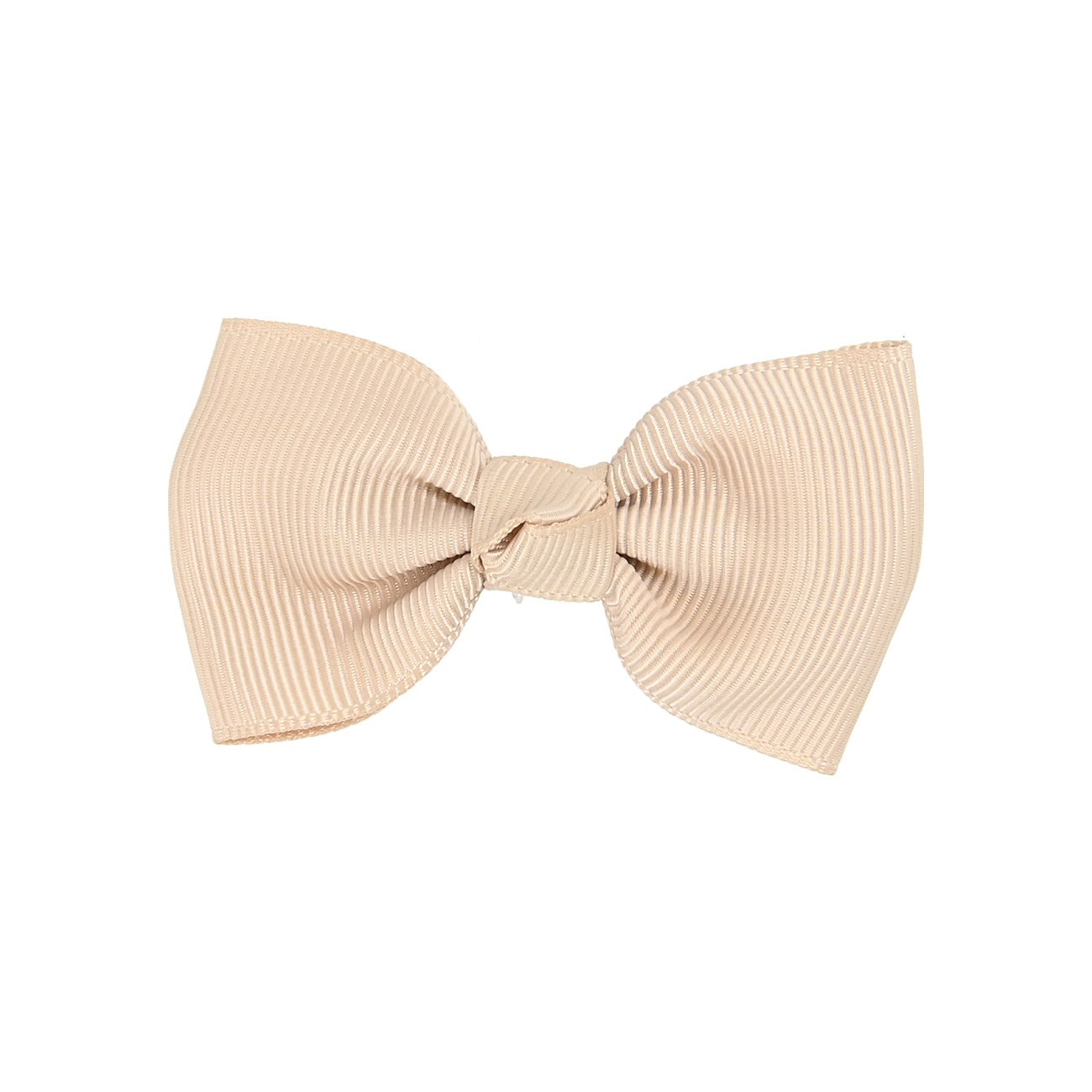 Girls Beige Bow Hair Clip - 7cm