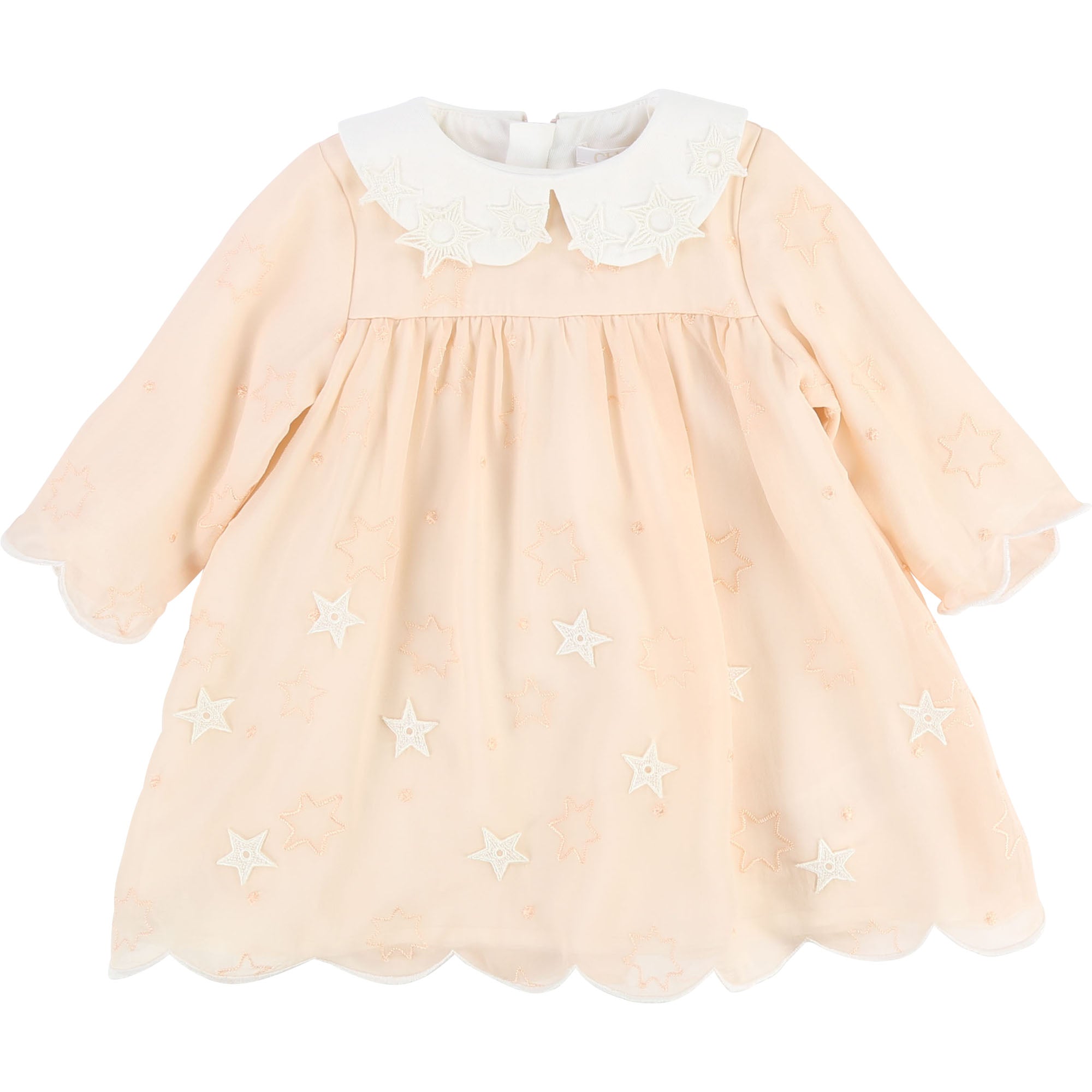 Baby Girls Light Pink Soie Dress
