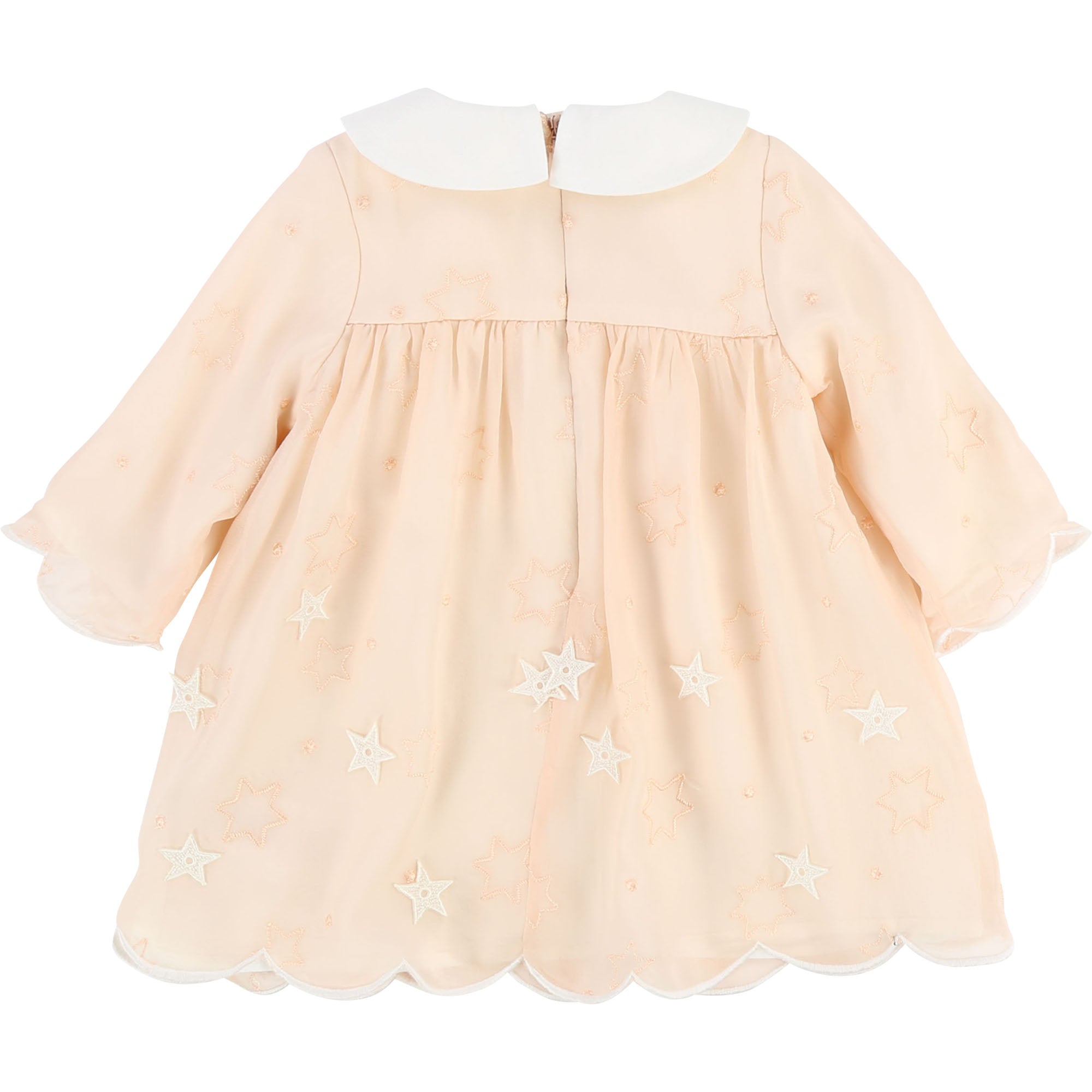 Baby Girls Light Pink Soie Dress