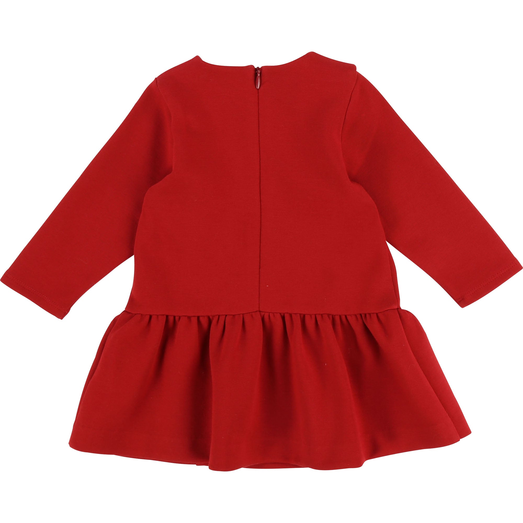Baby Girls Red Cotton Dress