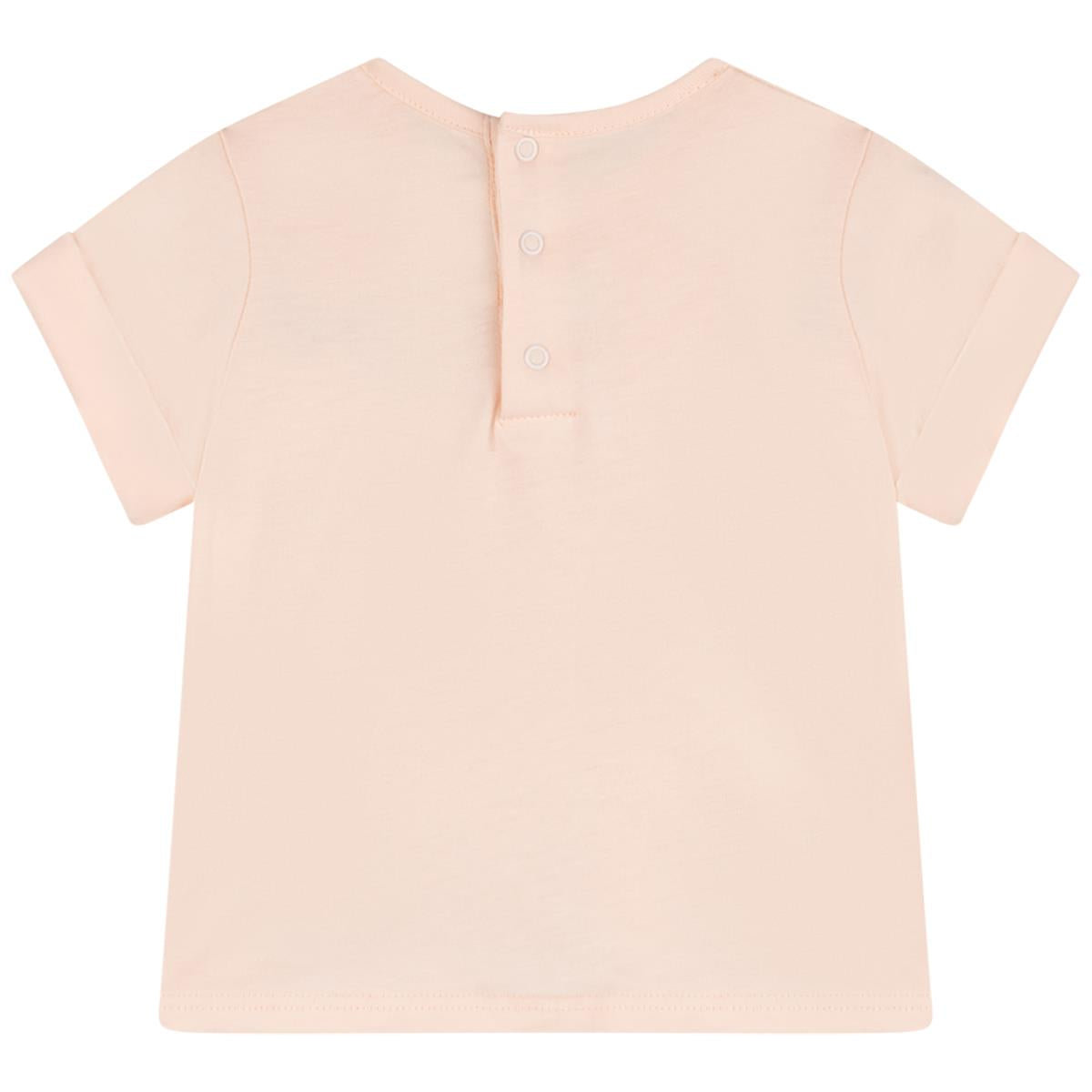 Baby Girls Pink Logo T-Shirt