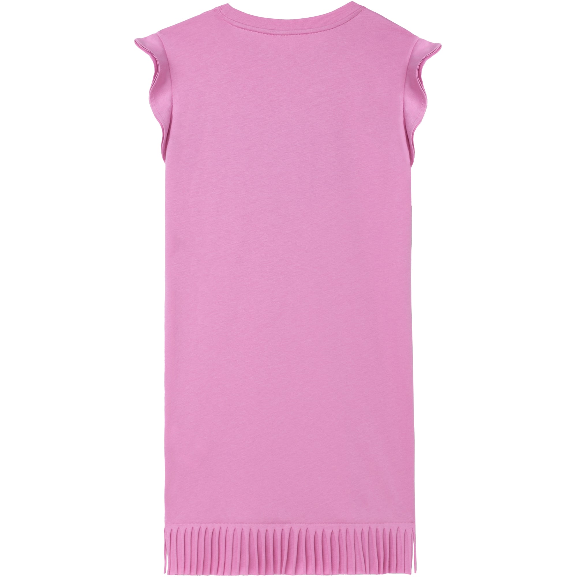 Girls Light Pink Cotton Dress
