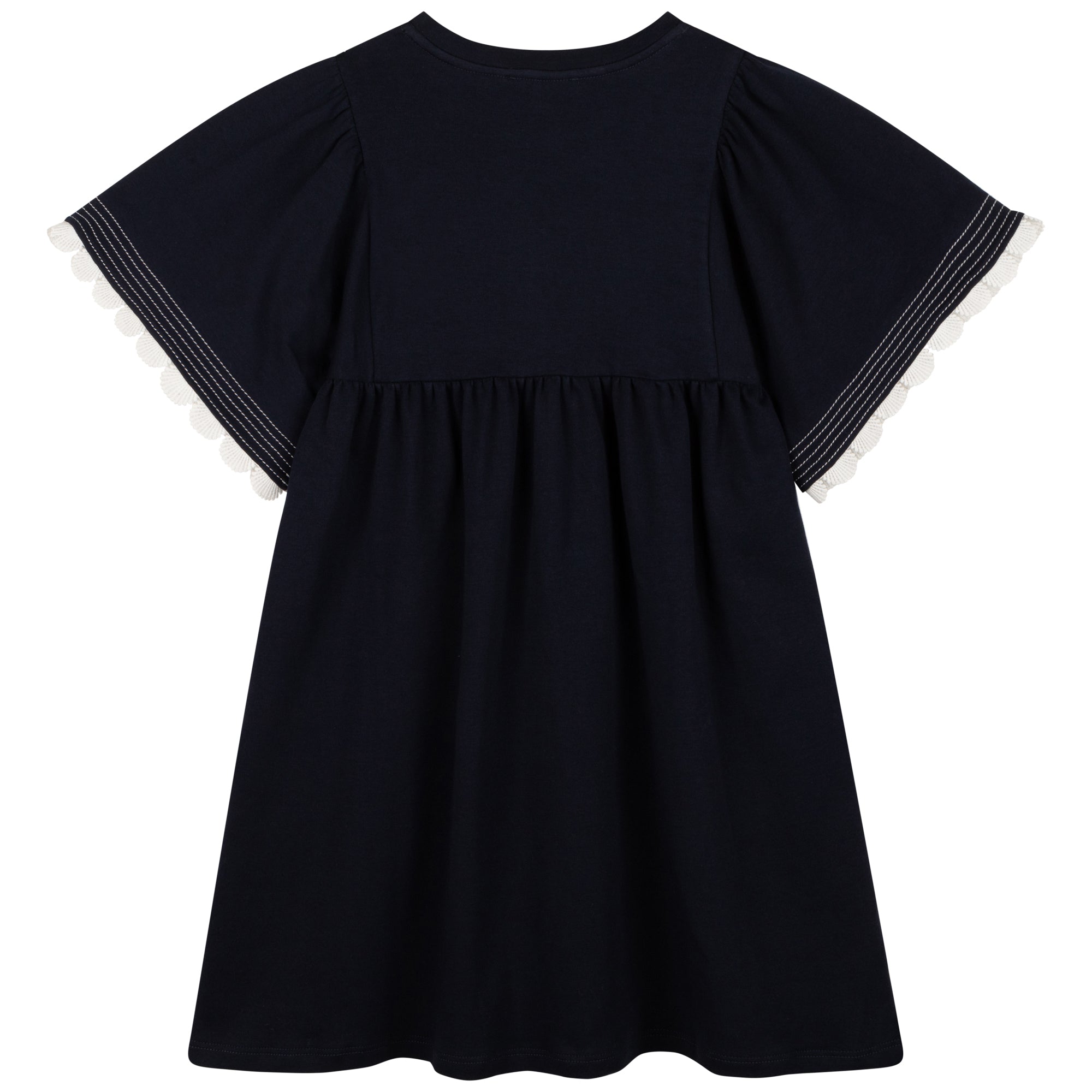 Girls Blue Logo Dress