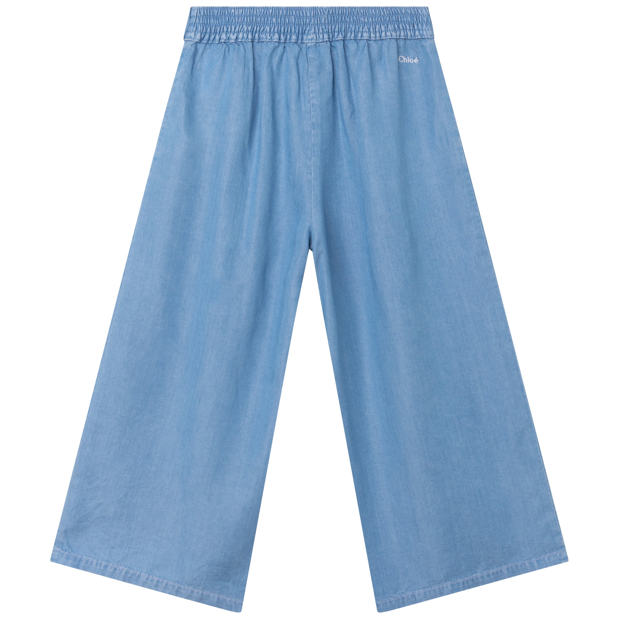 Girls Blue Denim Trousers