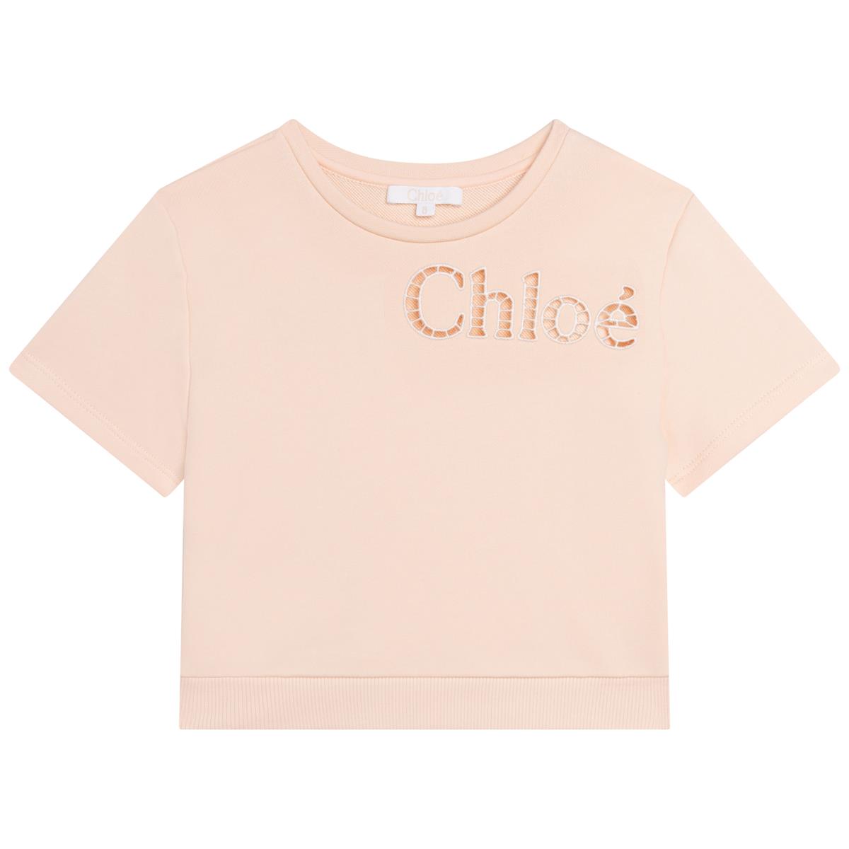 Girls Pink Logo T-Shirt