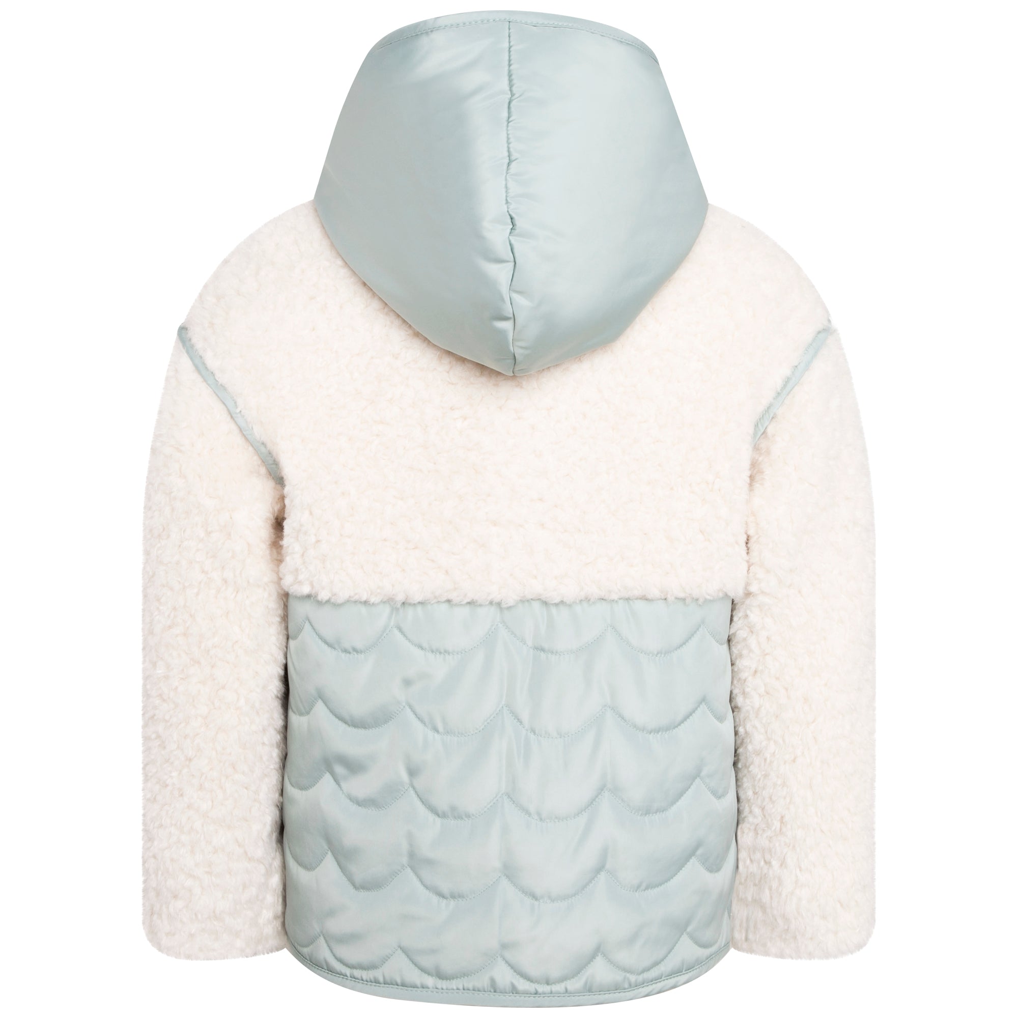 Girls Green Padded Jacket