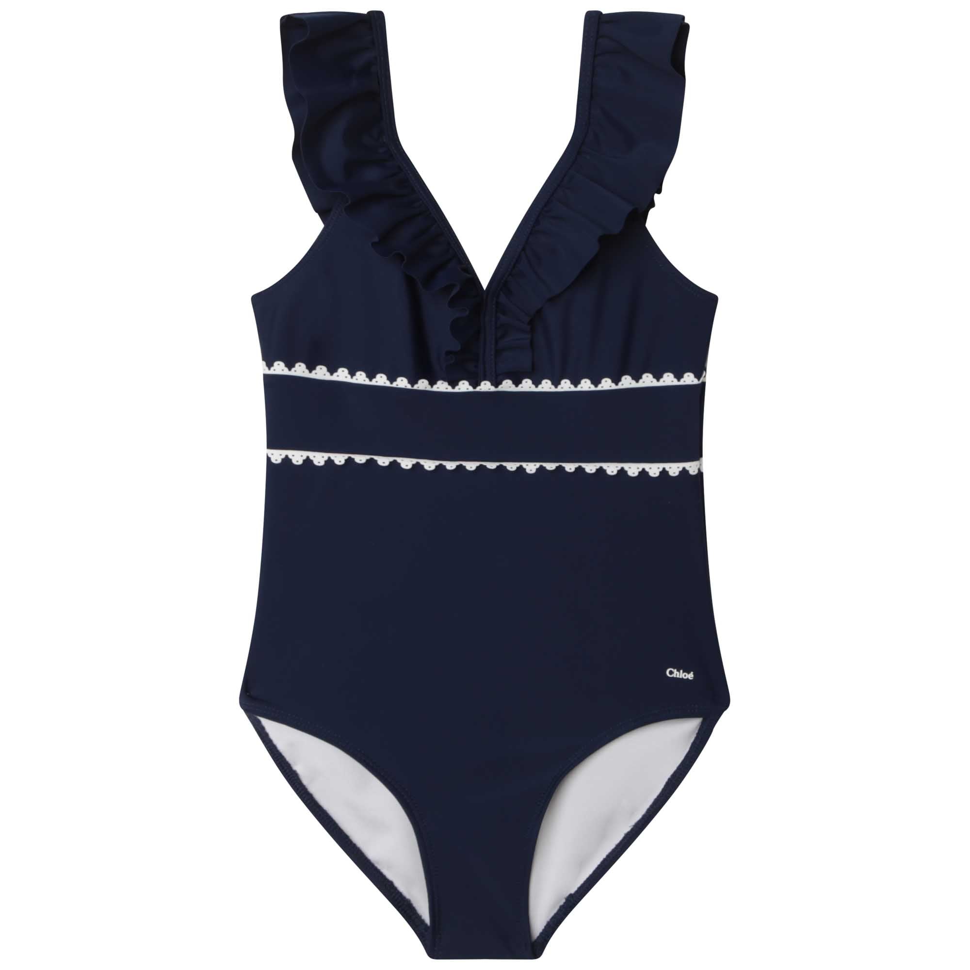 Girls Blue Swimsuit
