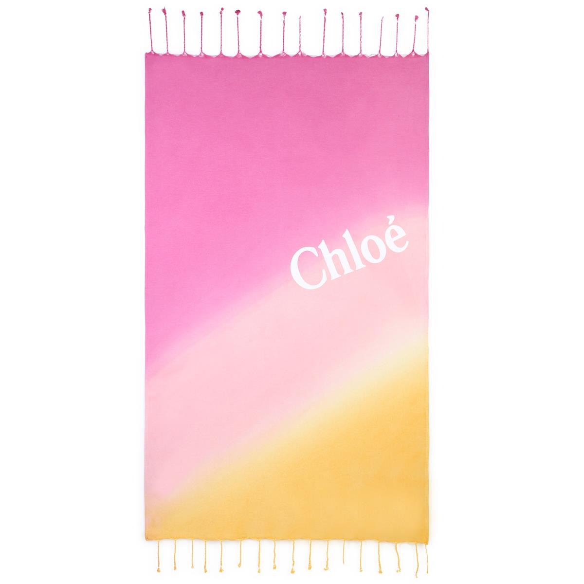 Girls Pink Logo Beach Towel(150cm x 82.5cm)