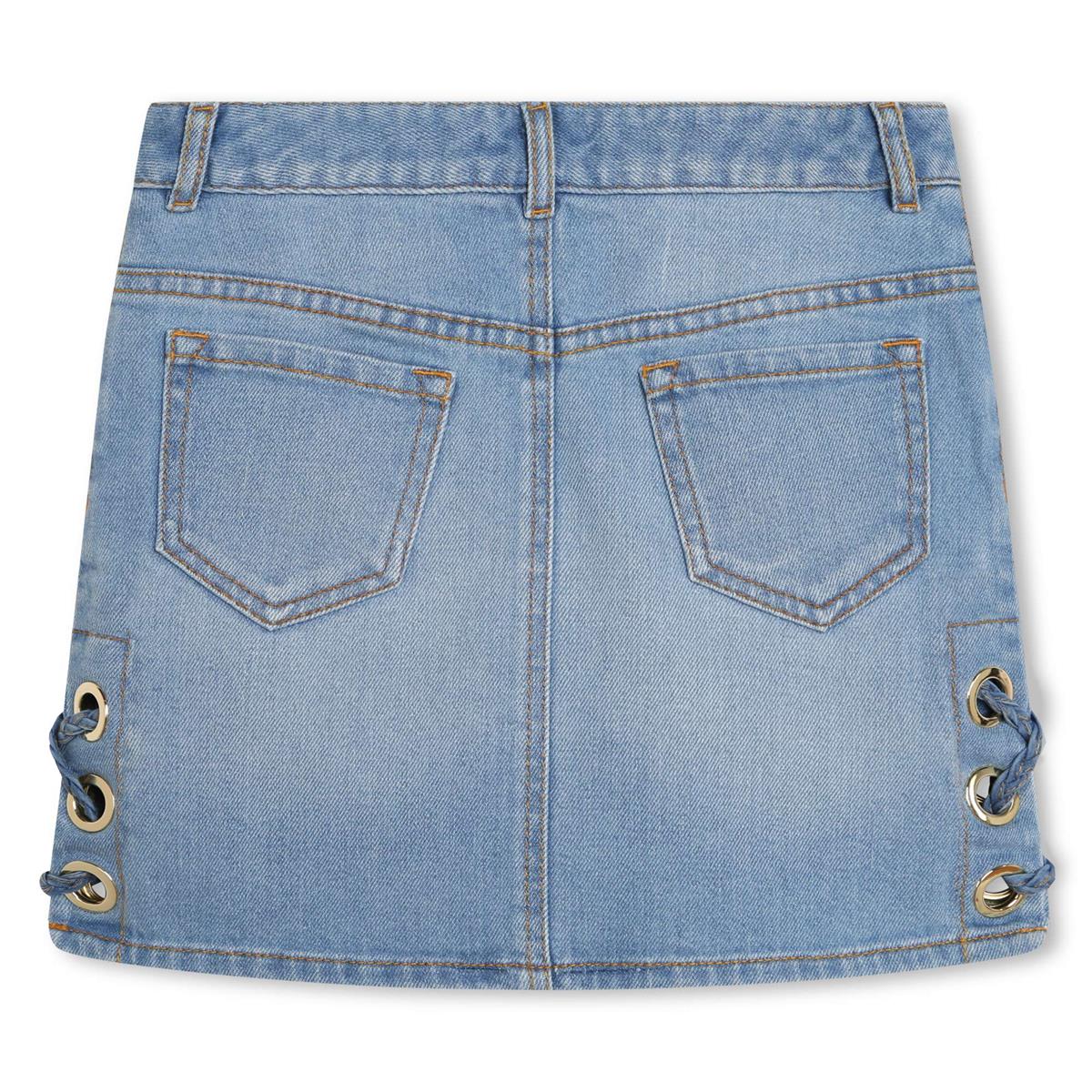 Girls Blue Denim Skirt