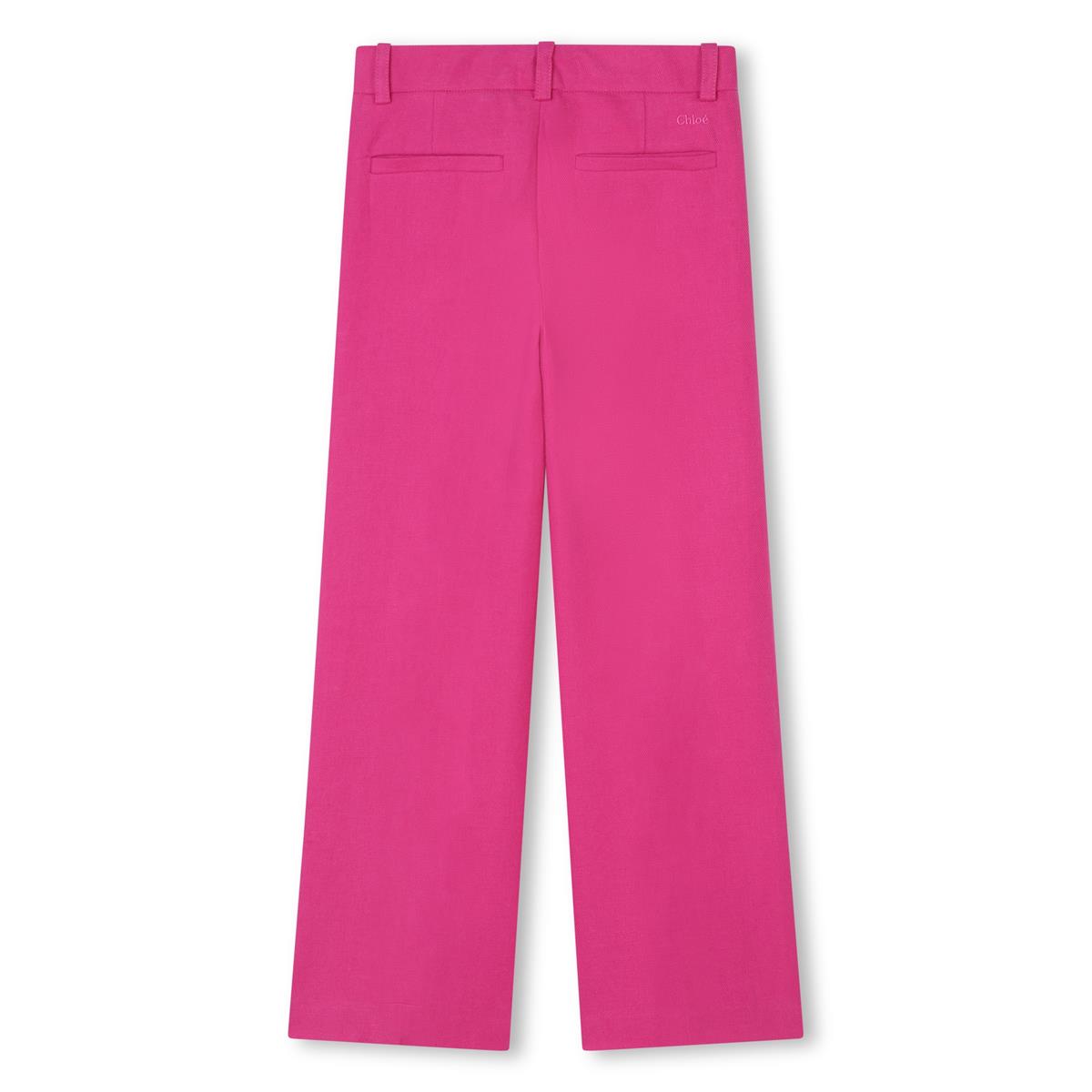 Girls Fuchsia Trousers