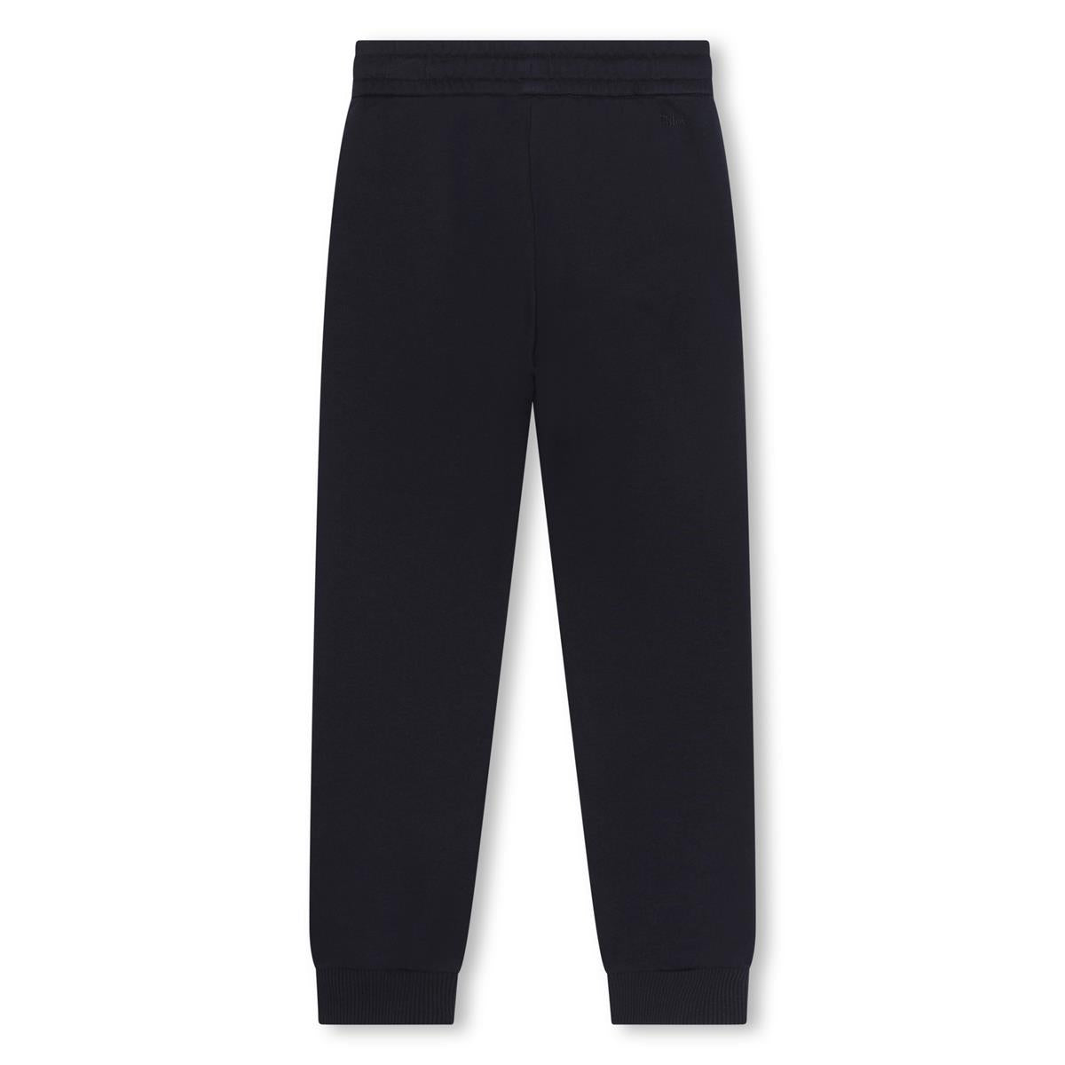 Girls Blue Cotton Trousers