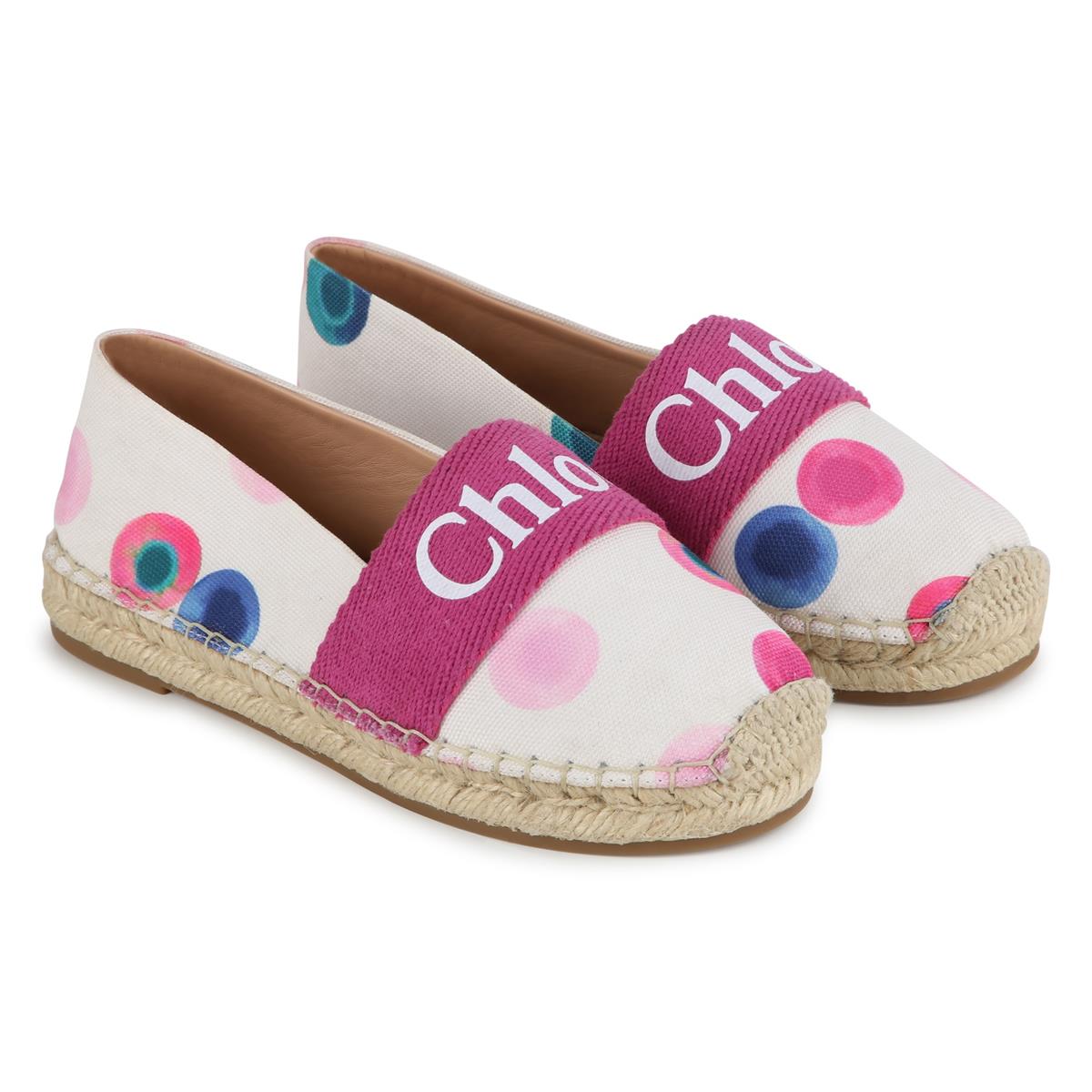 Girls White Flat Shoes