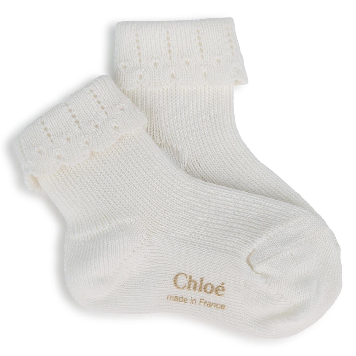 Baby Girls Light Pink Socks Set(2 Pack)