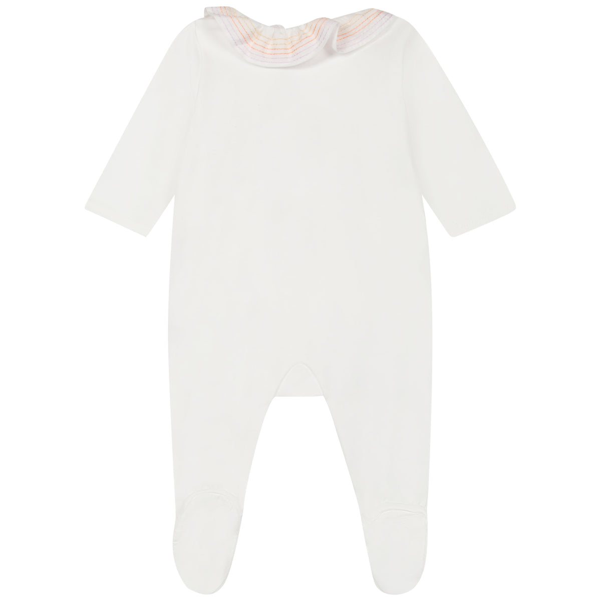 Ensemble de barboteuses en coton blanc pour bébés garçons et filles (lot de 2)