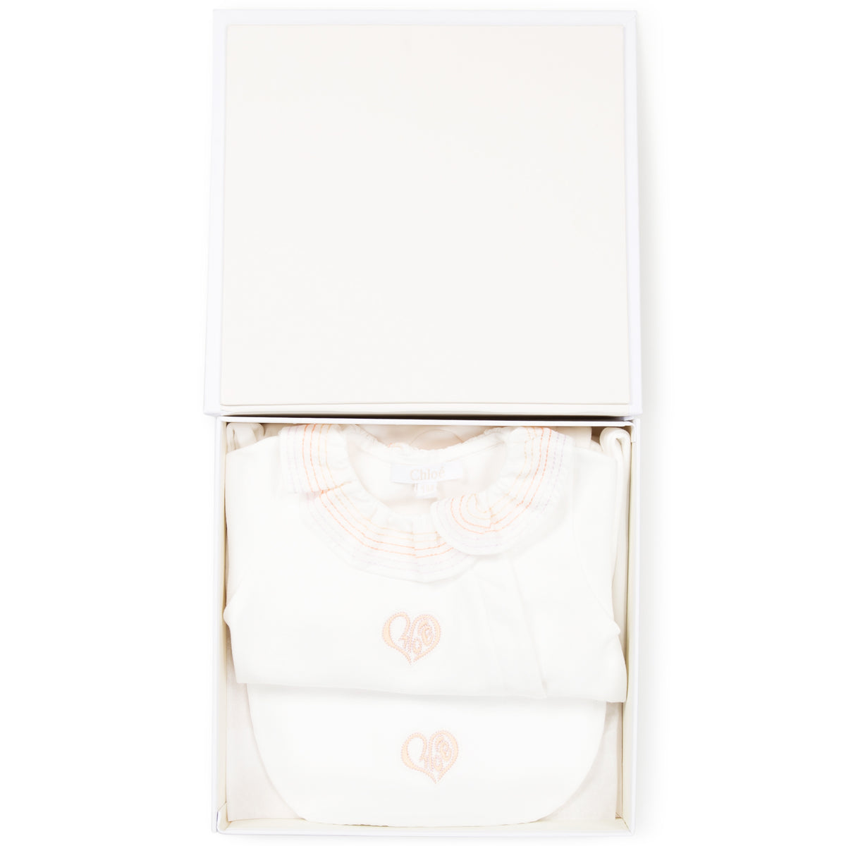 Ensemble de barboteuses en coton blanc pour bébés garçons et filles (lot de 2)