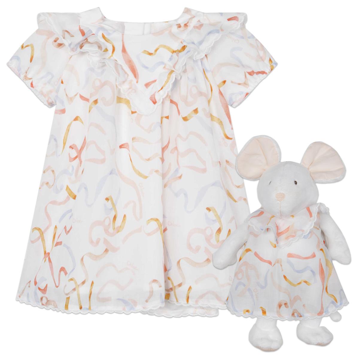 Baby Girls White Dress Set
