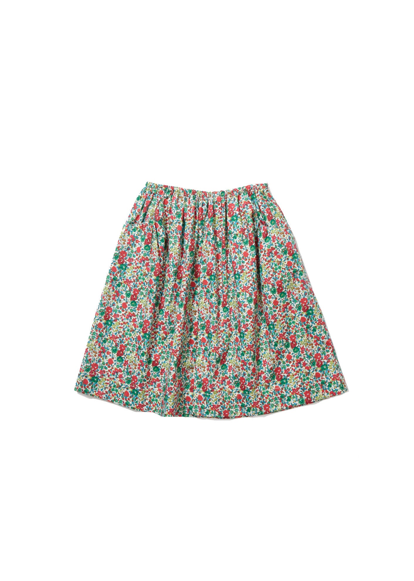 Girls Green Liberty Woven Skirt