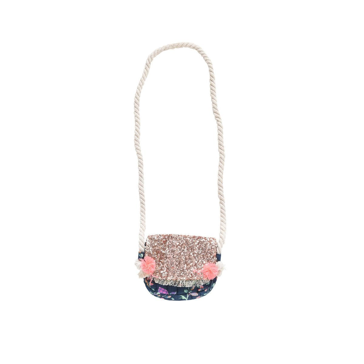 Baby Girls Blue Pine Cone Cotton Bag