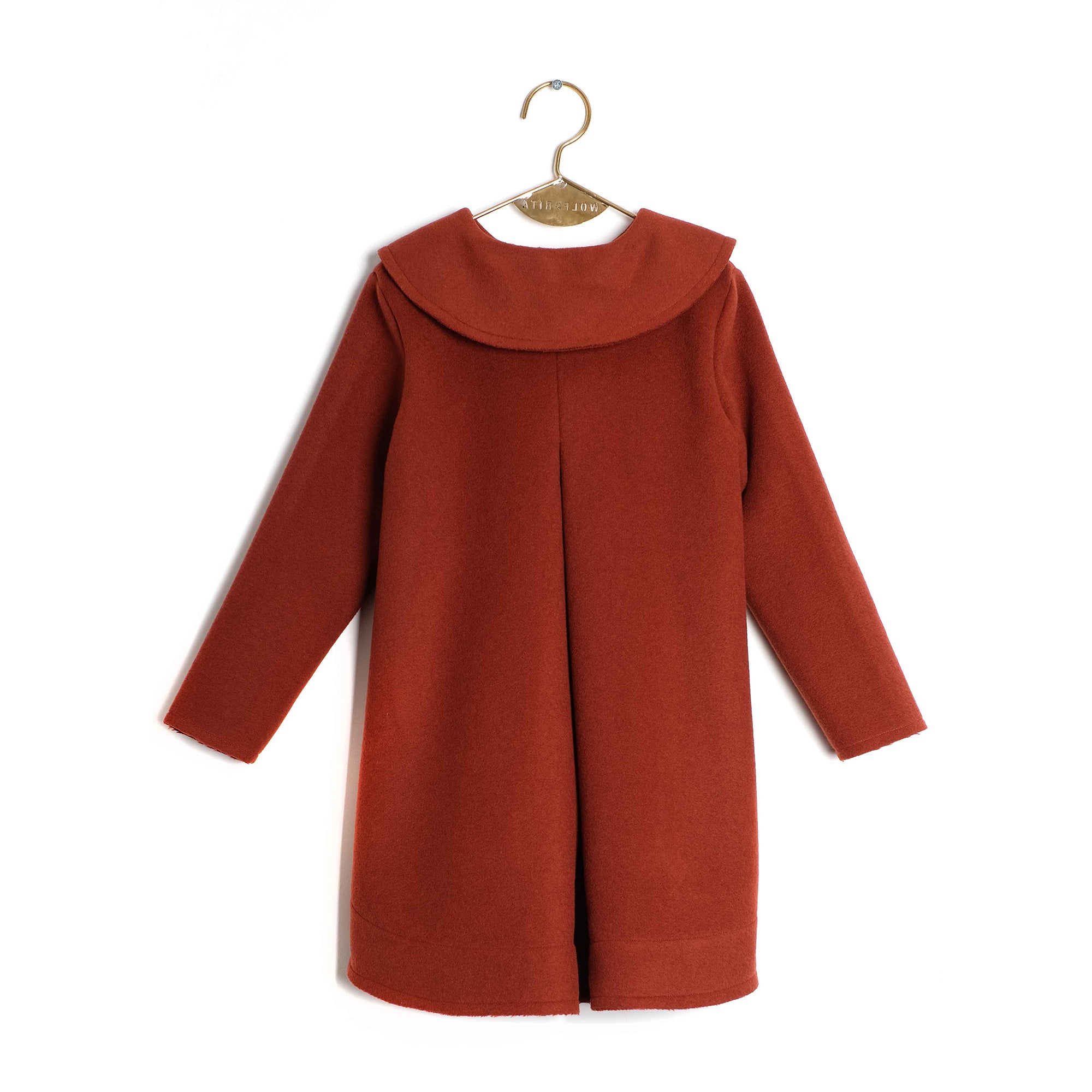 Girls Brick Coat
