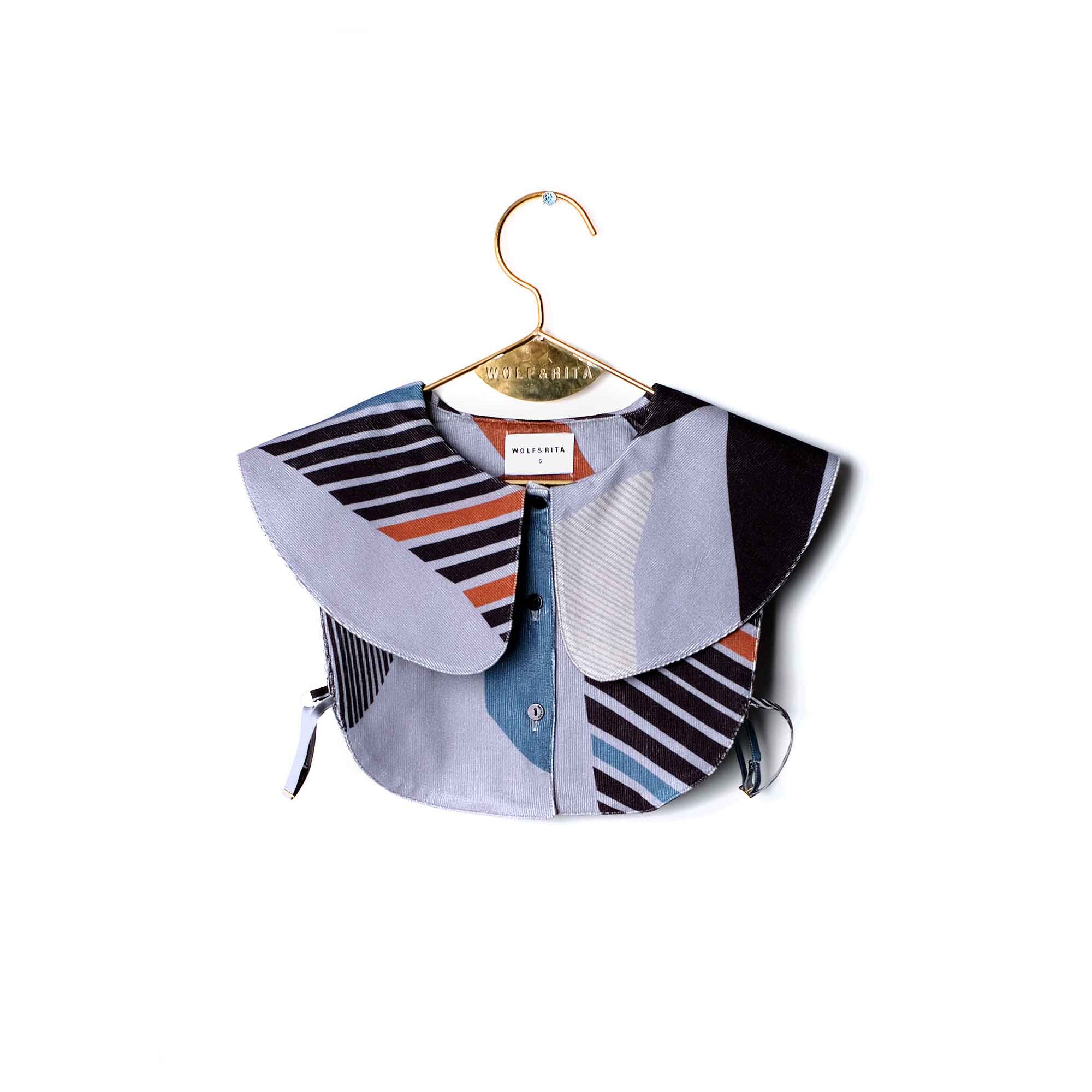 Girls Shapes Cotton Collar