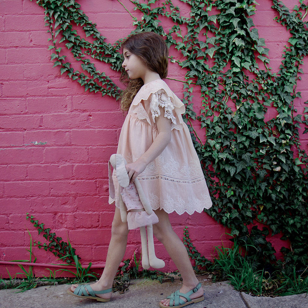 Girls Light Pink "Hermine" Dress