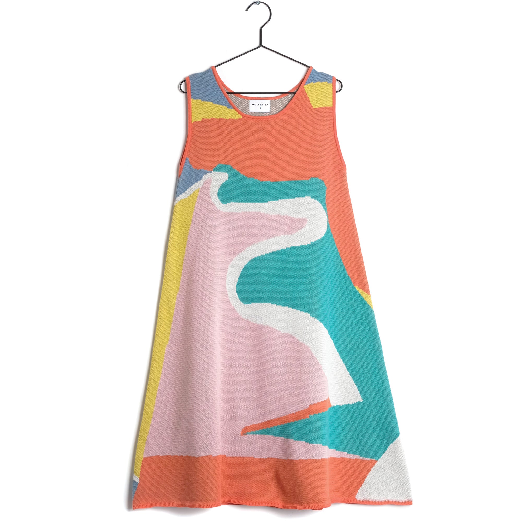 Girls Multicolour Landscape Dress