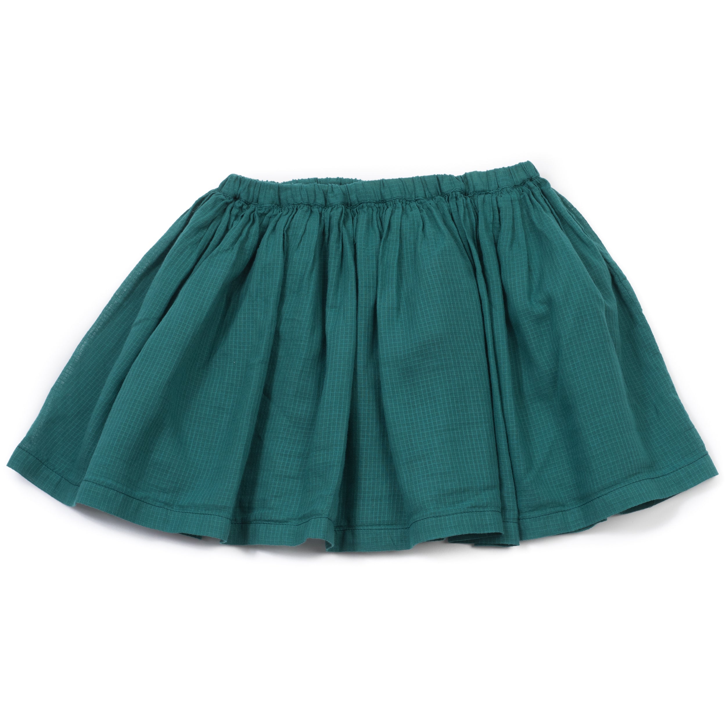 Girls Green Alpine Cotton Shirts