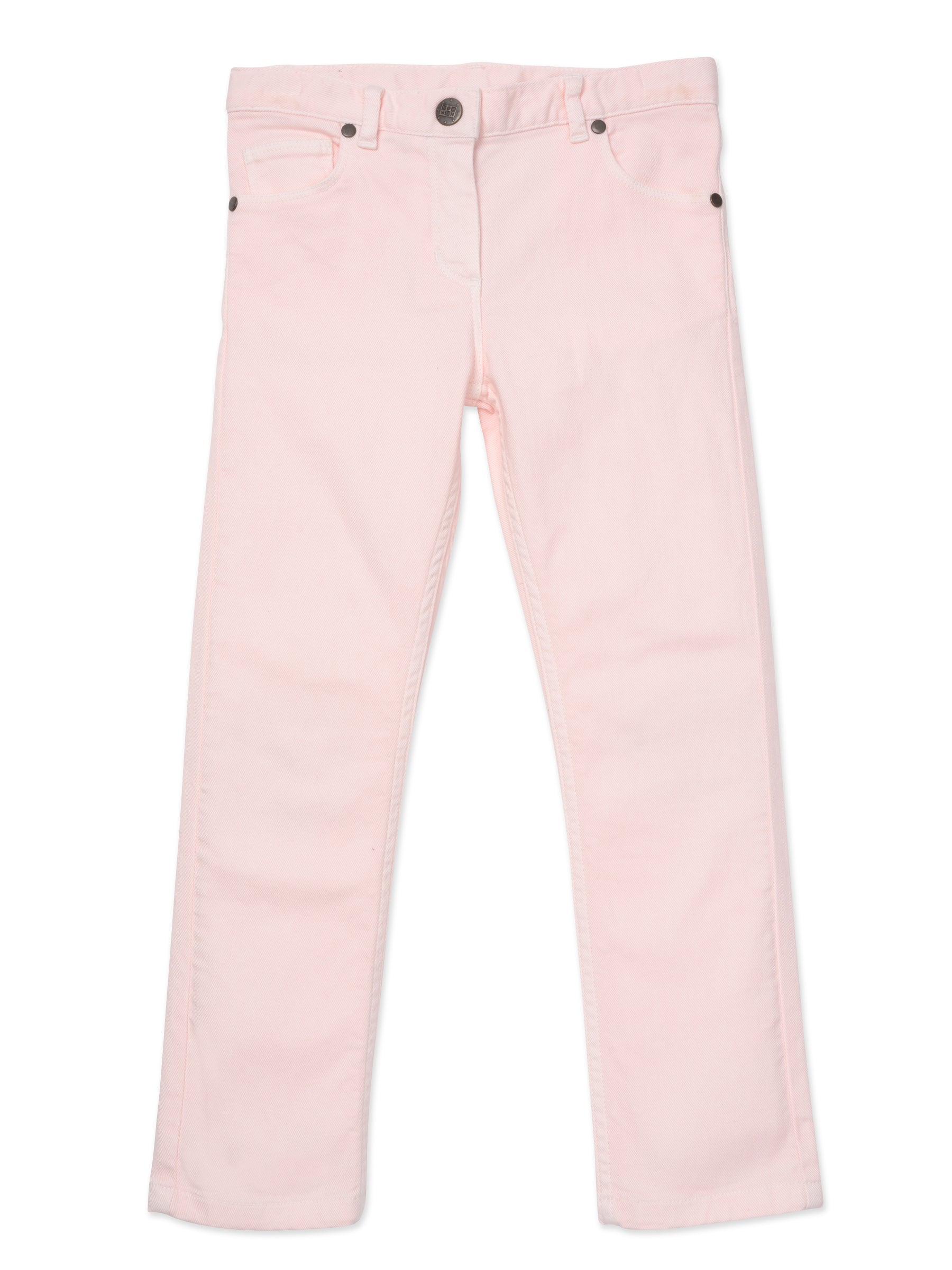 Girls Pink Cotton Trousers