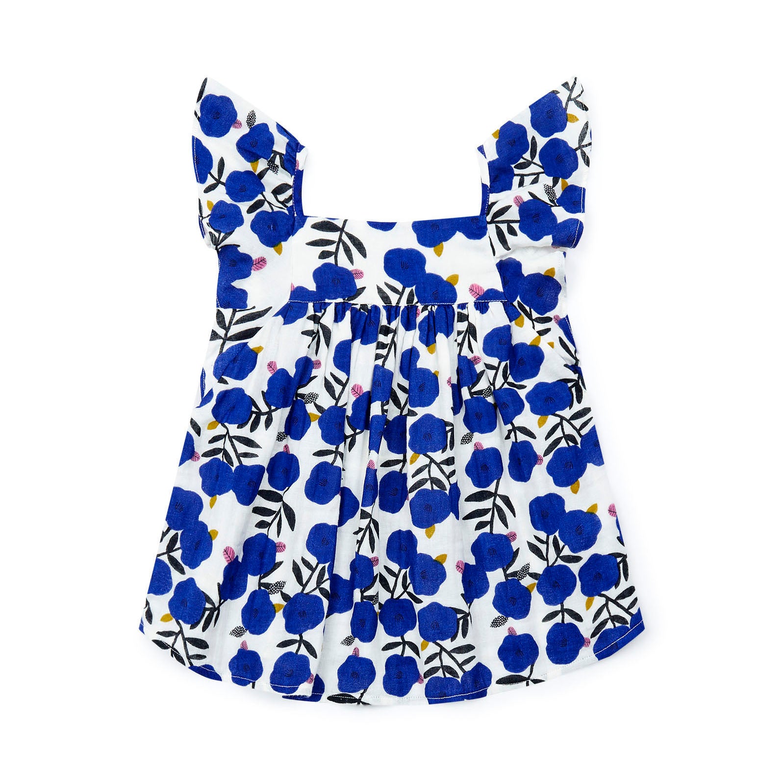 Girls Blue Cotton Top
