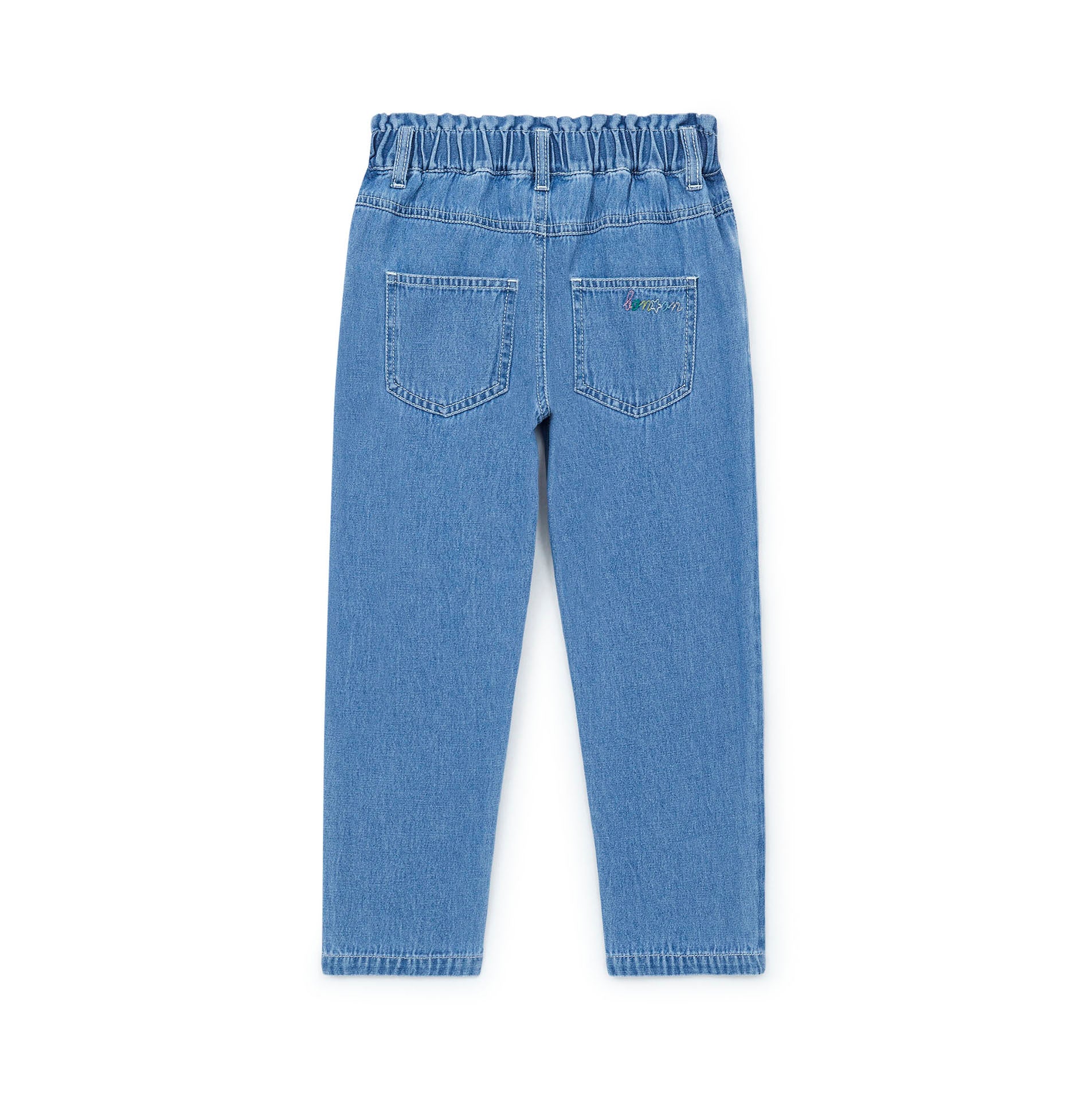 Girls Blue Denim Trousers