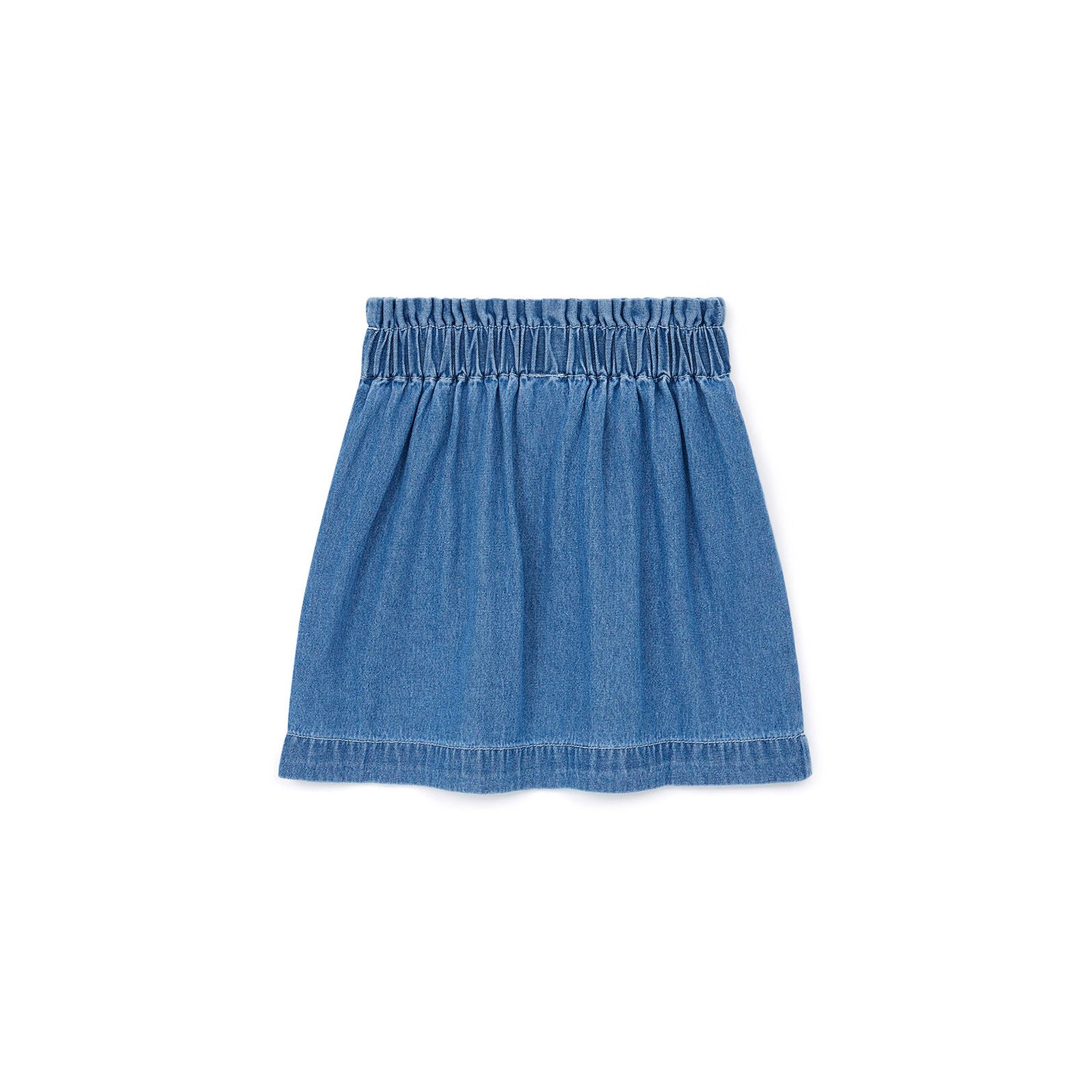 Girls Blue Denim Skirt