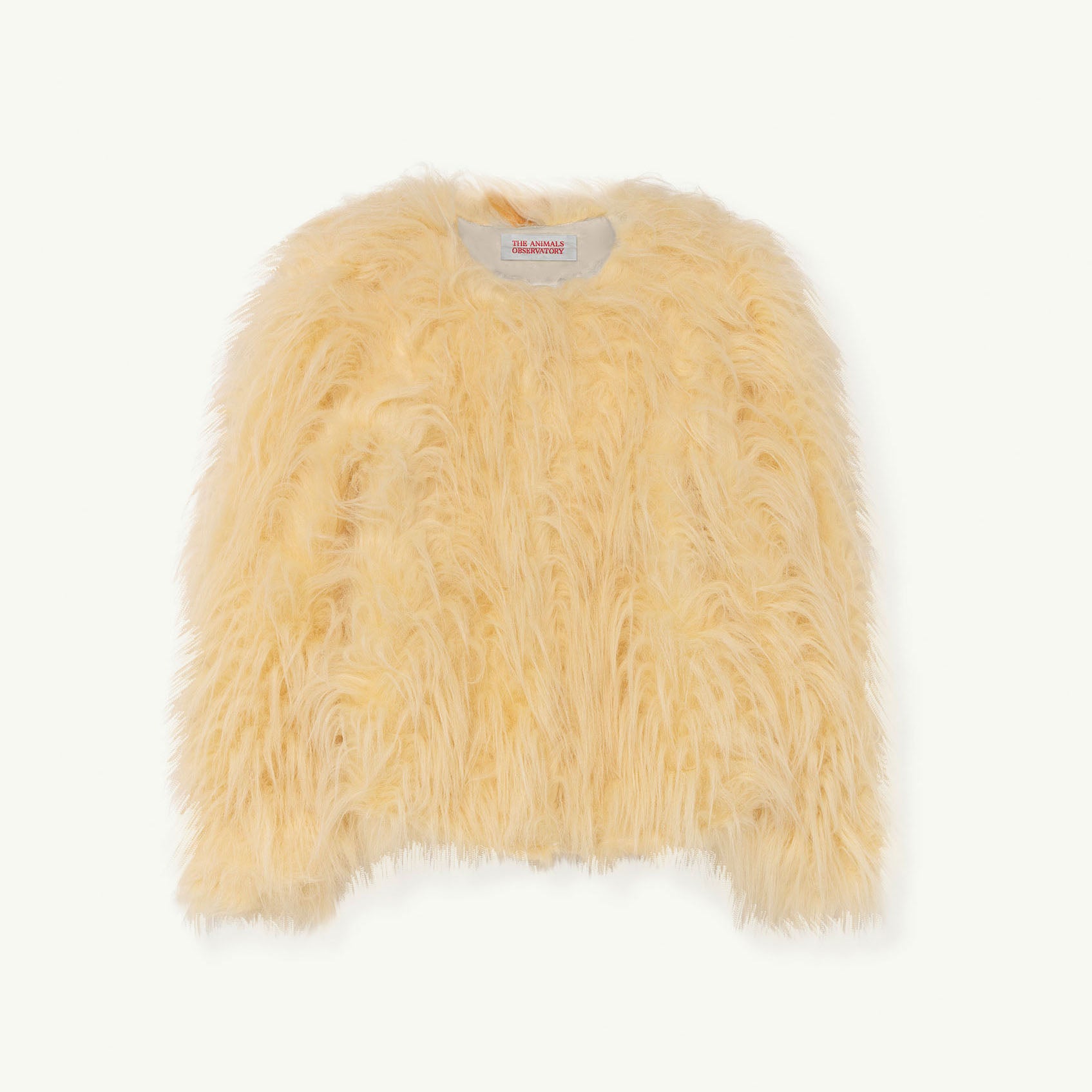 Girls Beige Logo Jacket