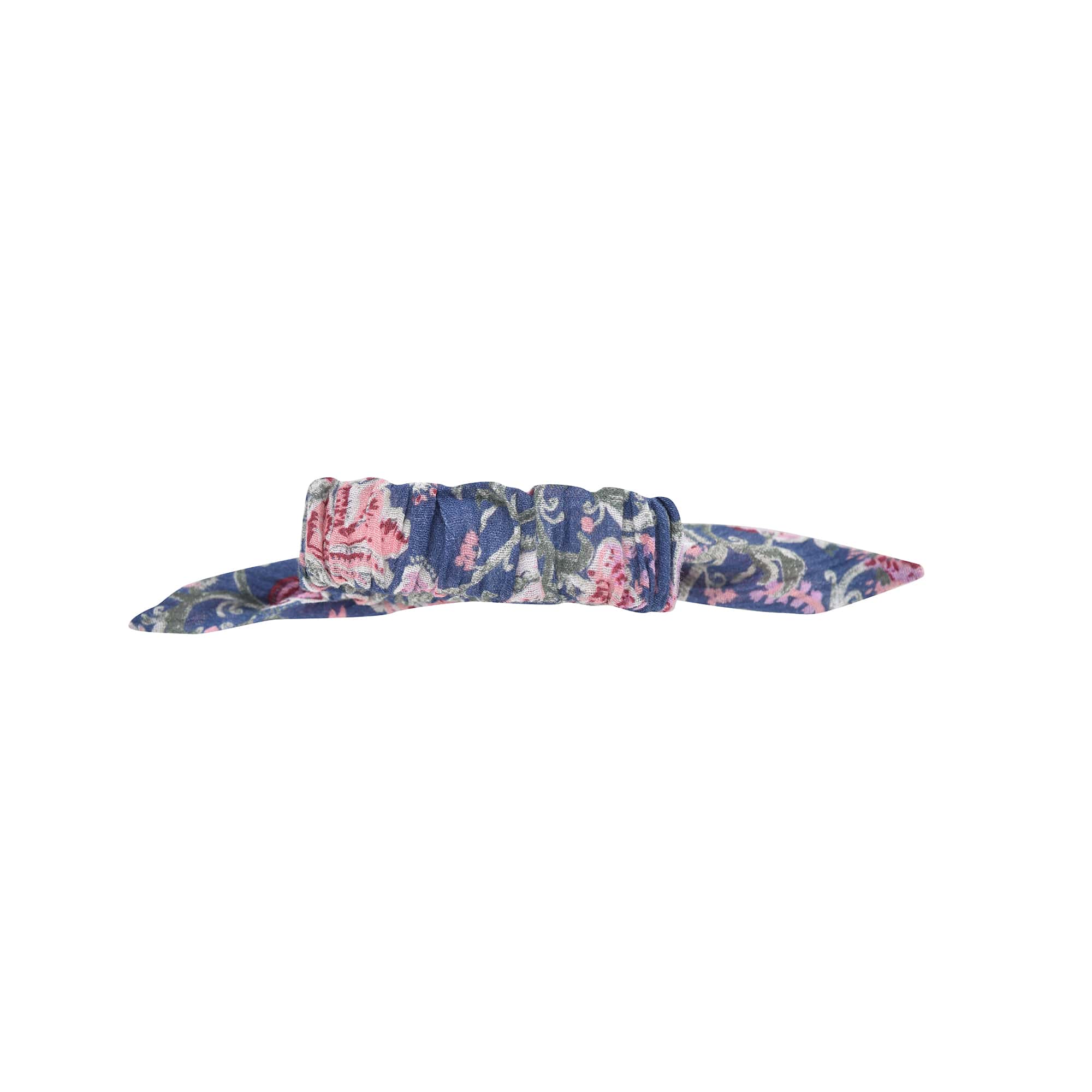 Girls Blue Floral Hair Ring