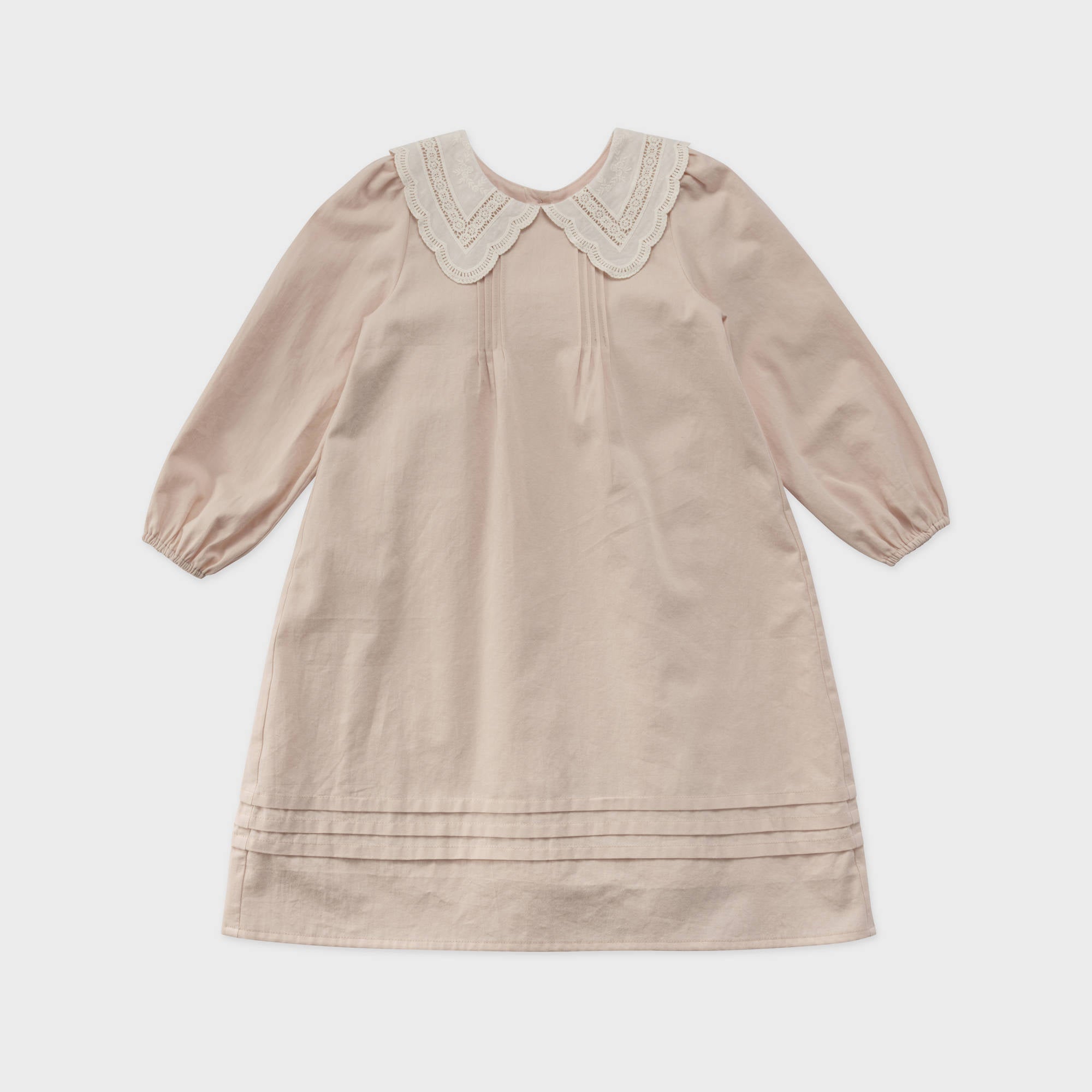Girls Pink Cotton Dress