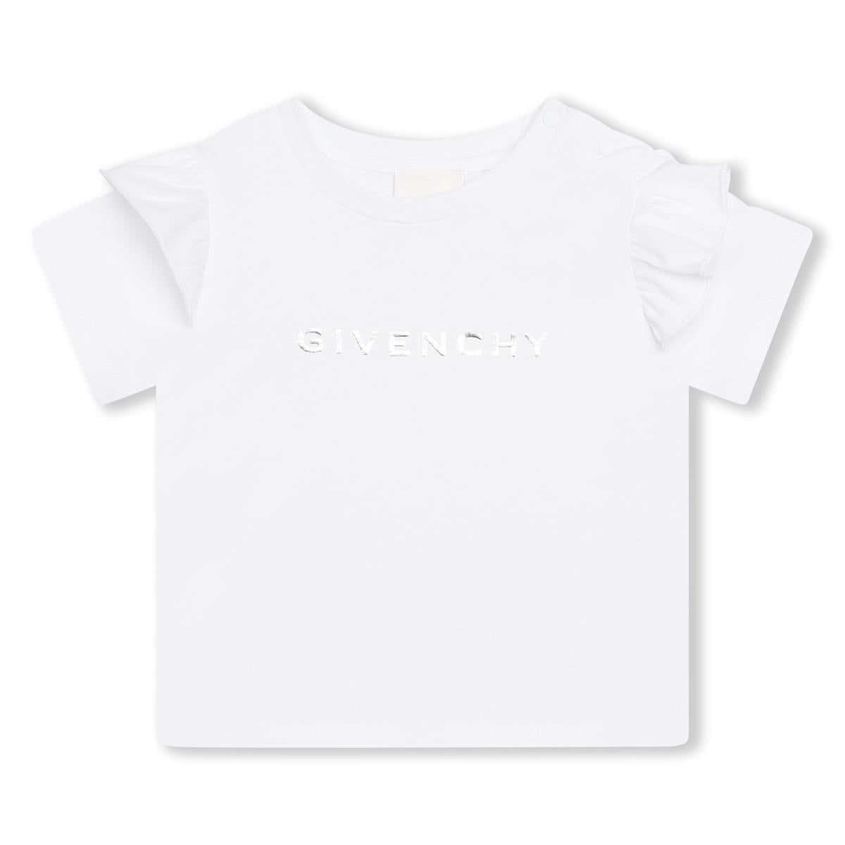 Baby Girls White Logo T-Shirt