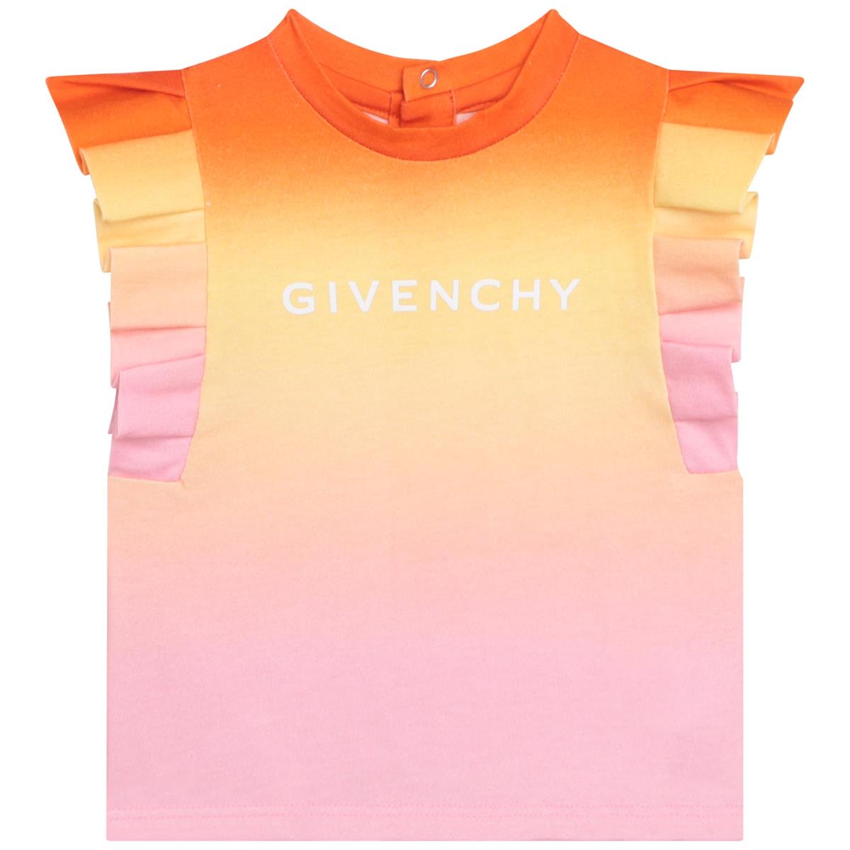 Girls Multicolor Logo T-Shirt