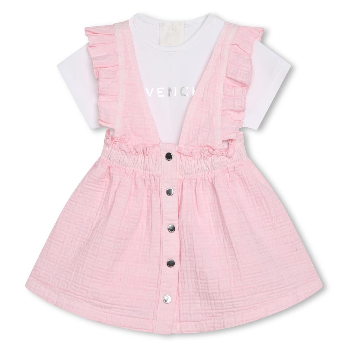 Baby Girls Pink Dress Set