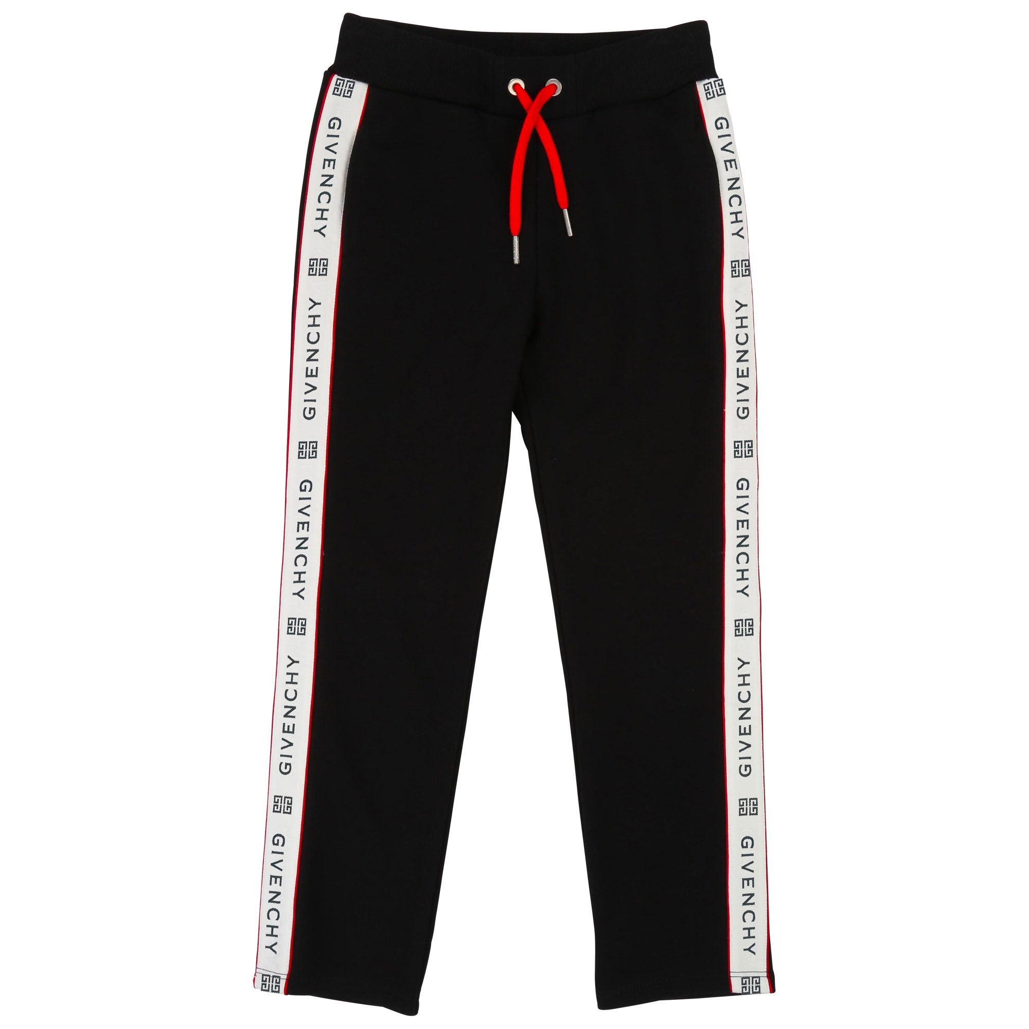 Girls Black Cotton Trousers