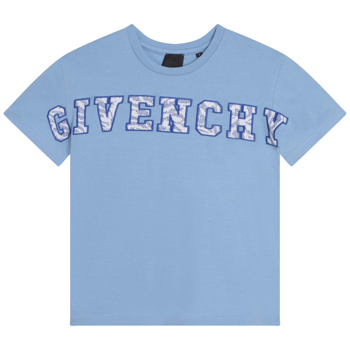 Girls Blue Logo T-Shirt