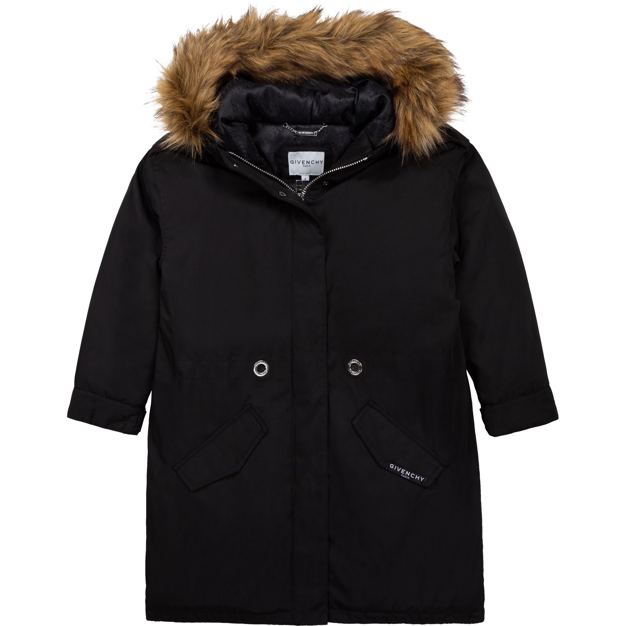 Girls Black Padded Coat