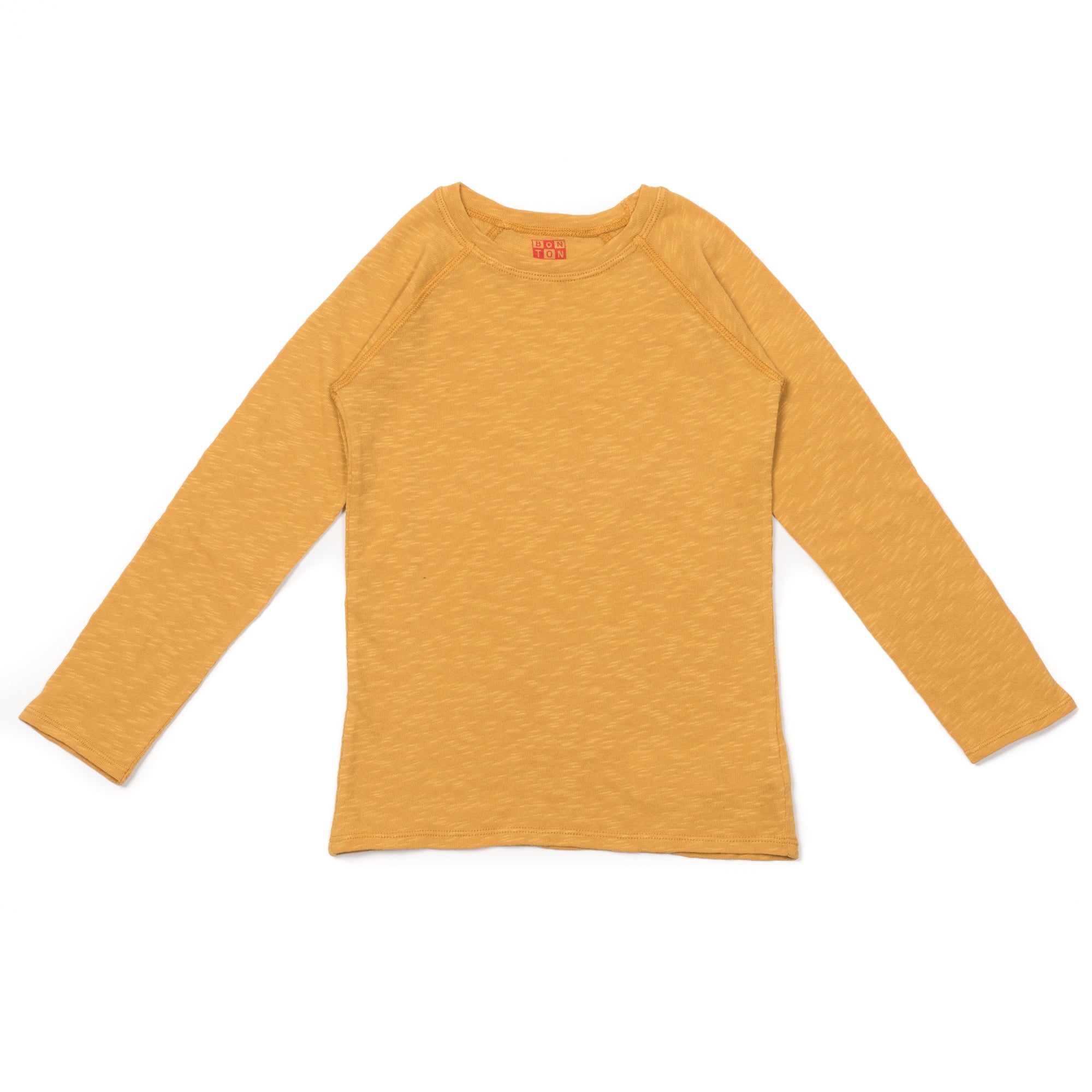 Girls Yellow Cotton T-shirt